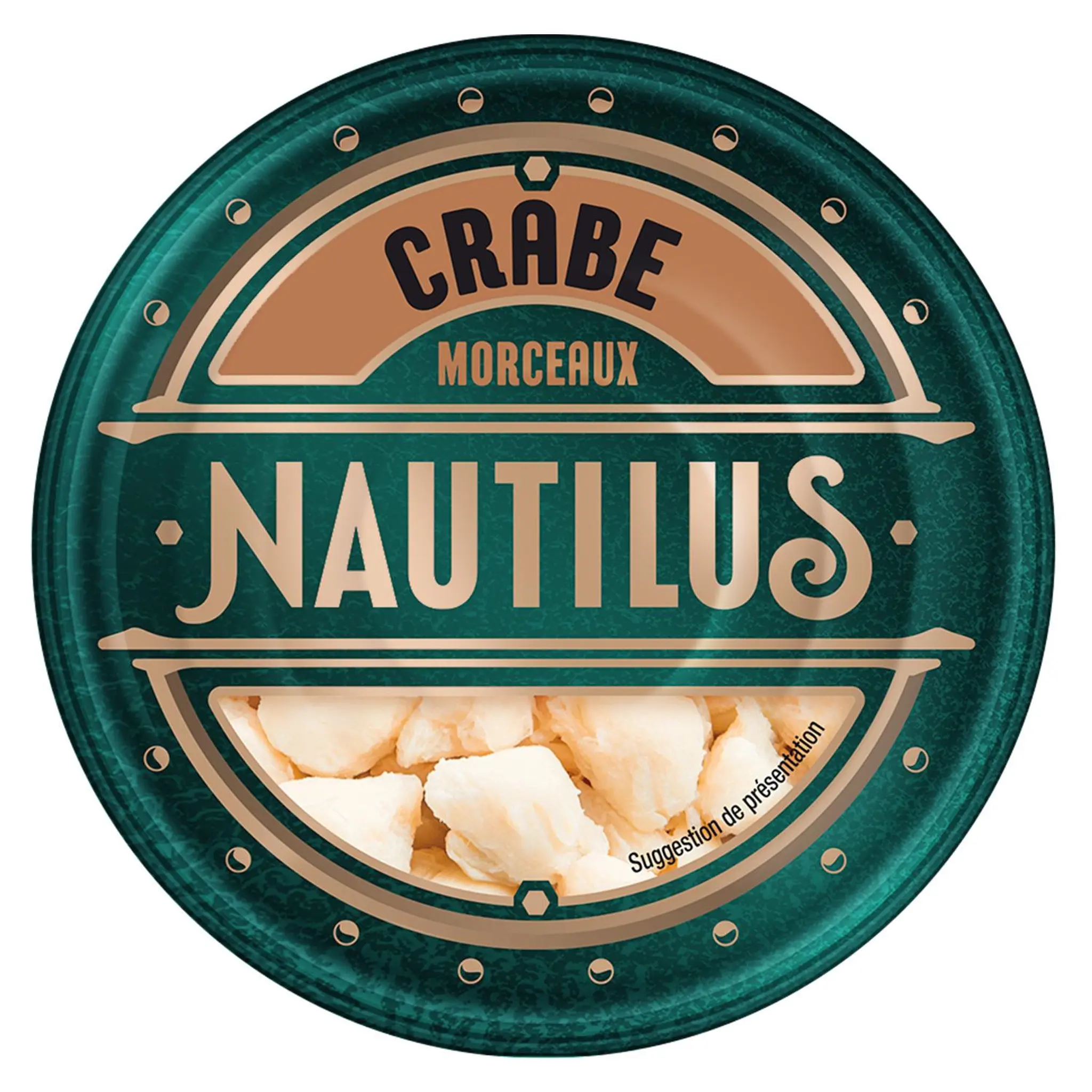 NAUTILUS Crabe nageur des mers d'Asie