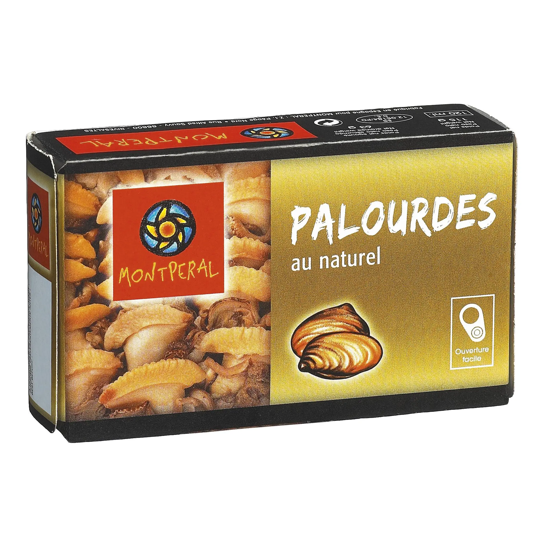 MONTPERAL Palourdes au naturel