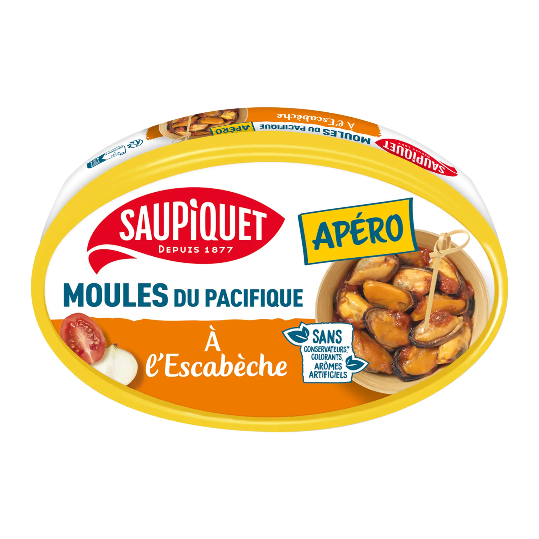 SAUPIQUET Moules à l'escabèche