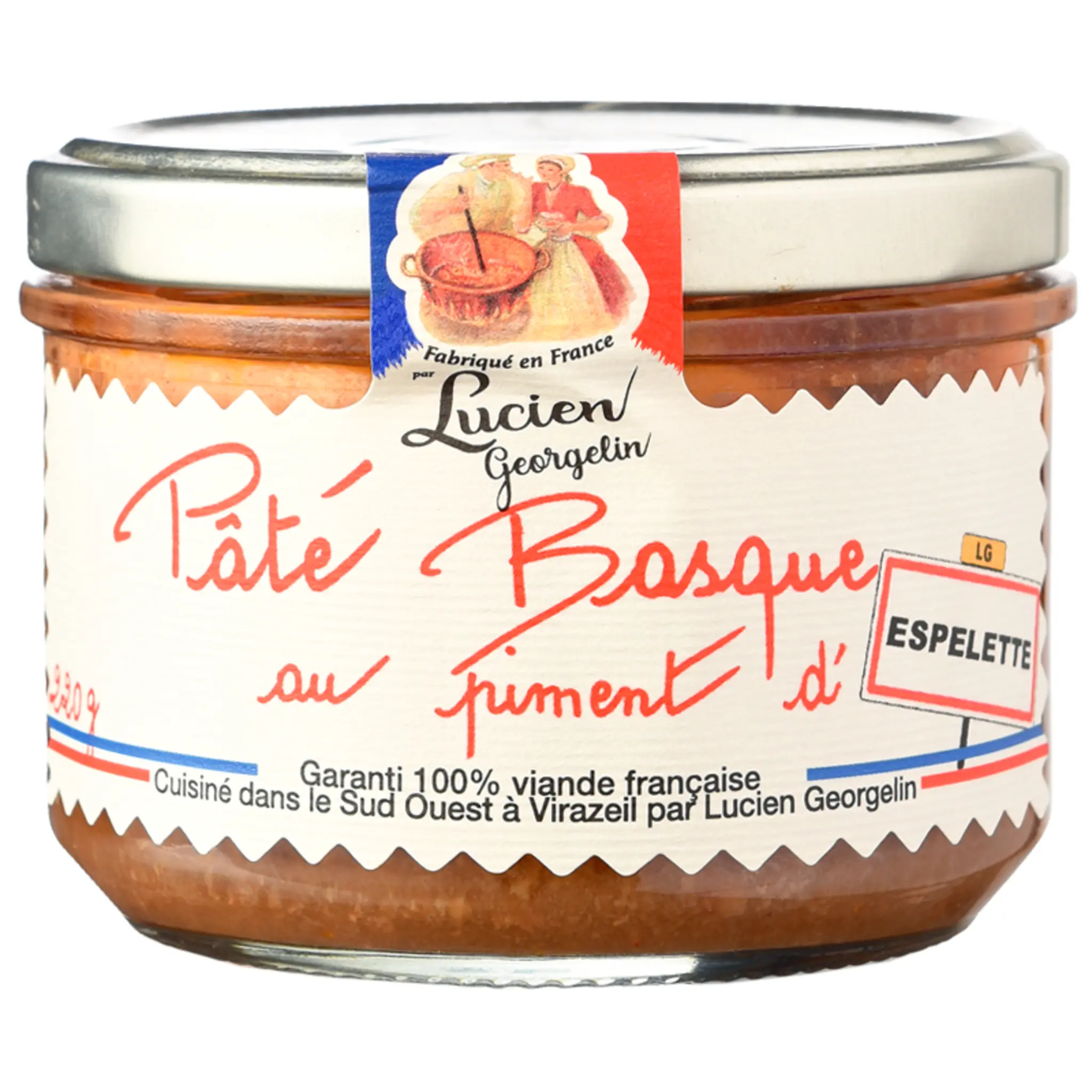 LUCIEN GEORGELIN Pâté Basque au piment d'Espelette