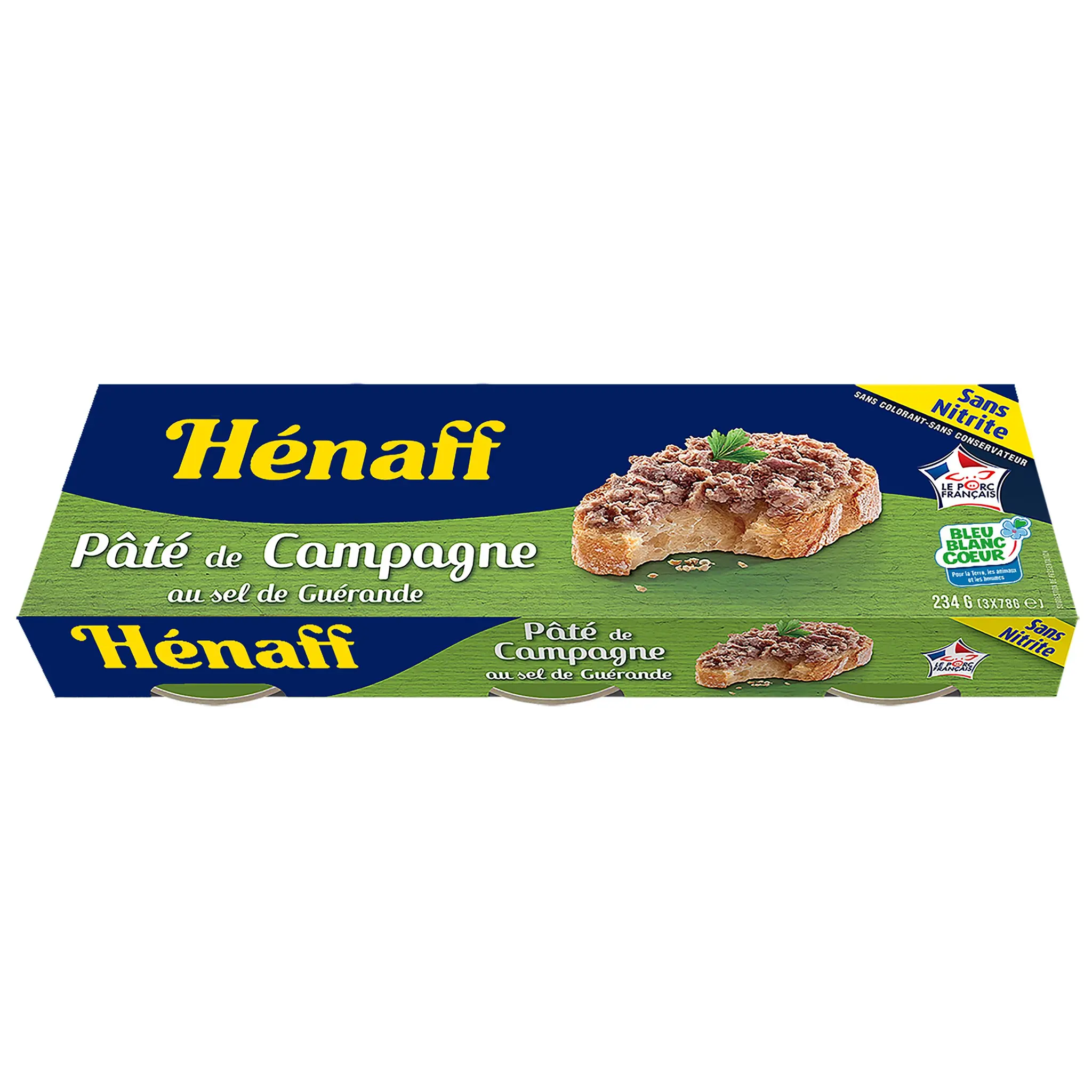 HENAFF Pâté de campagne au sel de Guérande