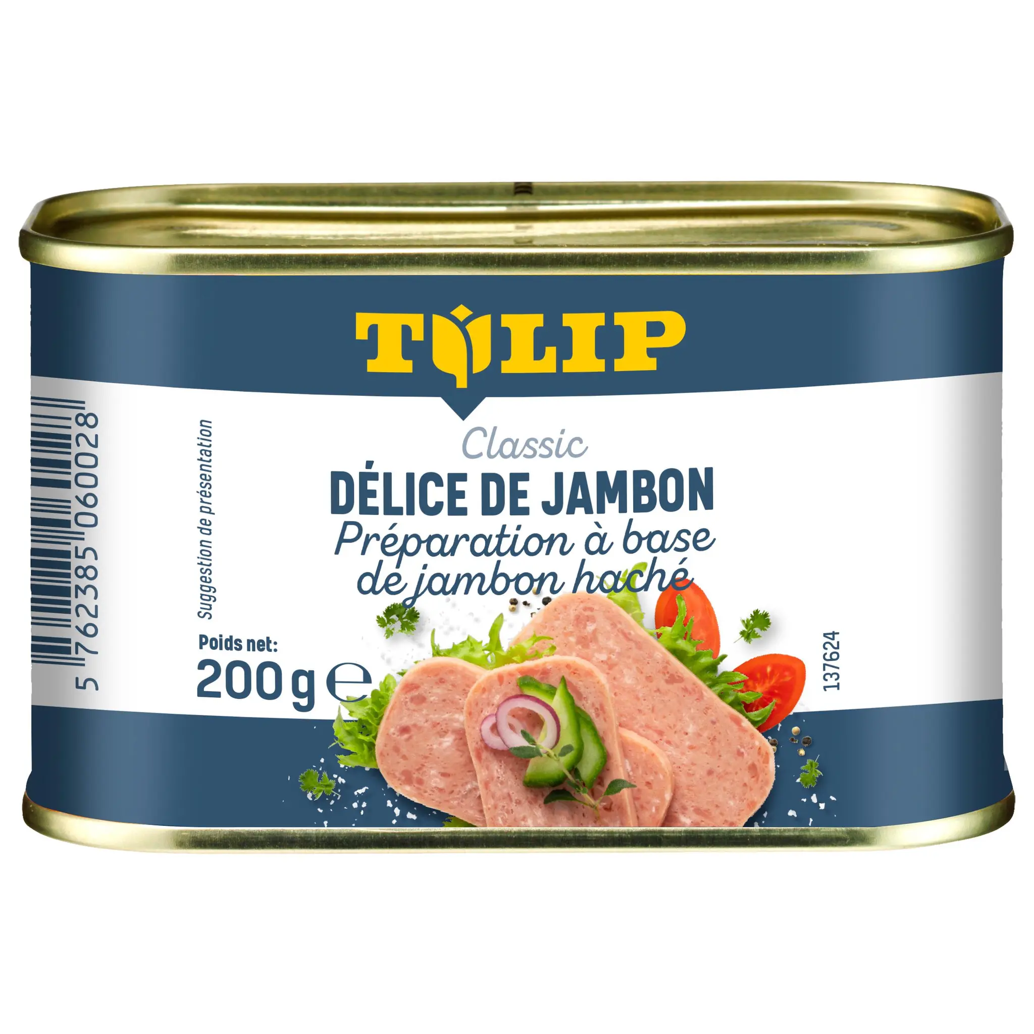 TULIP Délice de jambon préparation à base de jambon haché