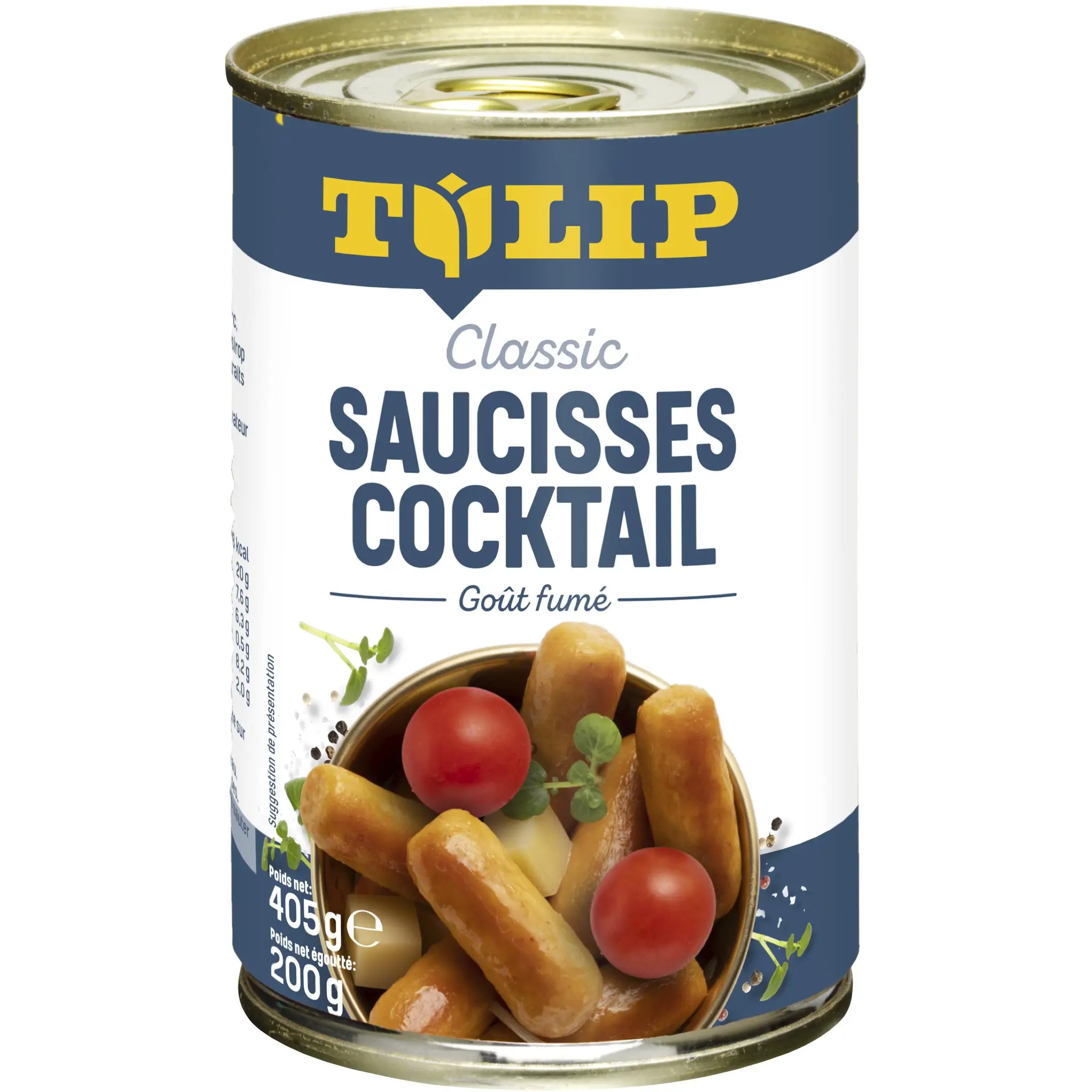 TULIP Saucisses cocktail goût fumé