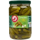 AUCHAN Cornichons fins aux 5 aromates