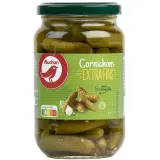 AUCHAN Cornichons extra fins aux 5 aromates en bocal