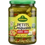 KUHNE Cornichons extra fin aigre doux croquants