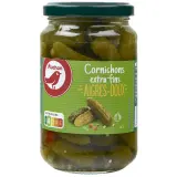 AUCHAN Cornichons extra fins aigres doux