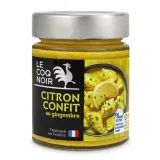 LE COQ NOIR Citron confit au gingembre bio