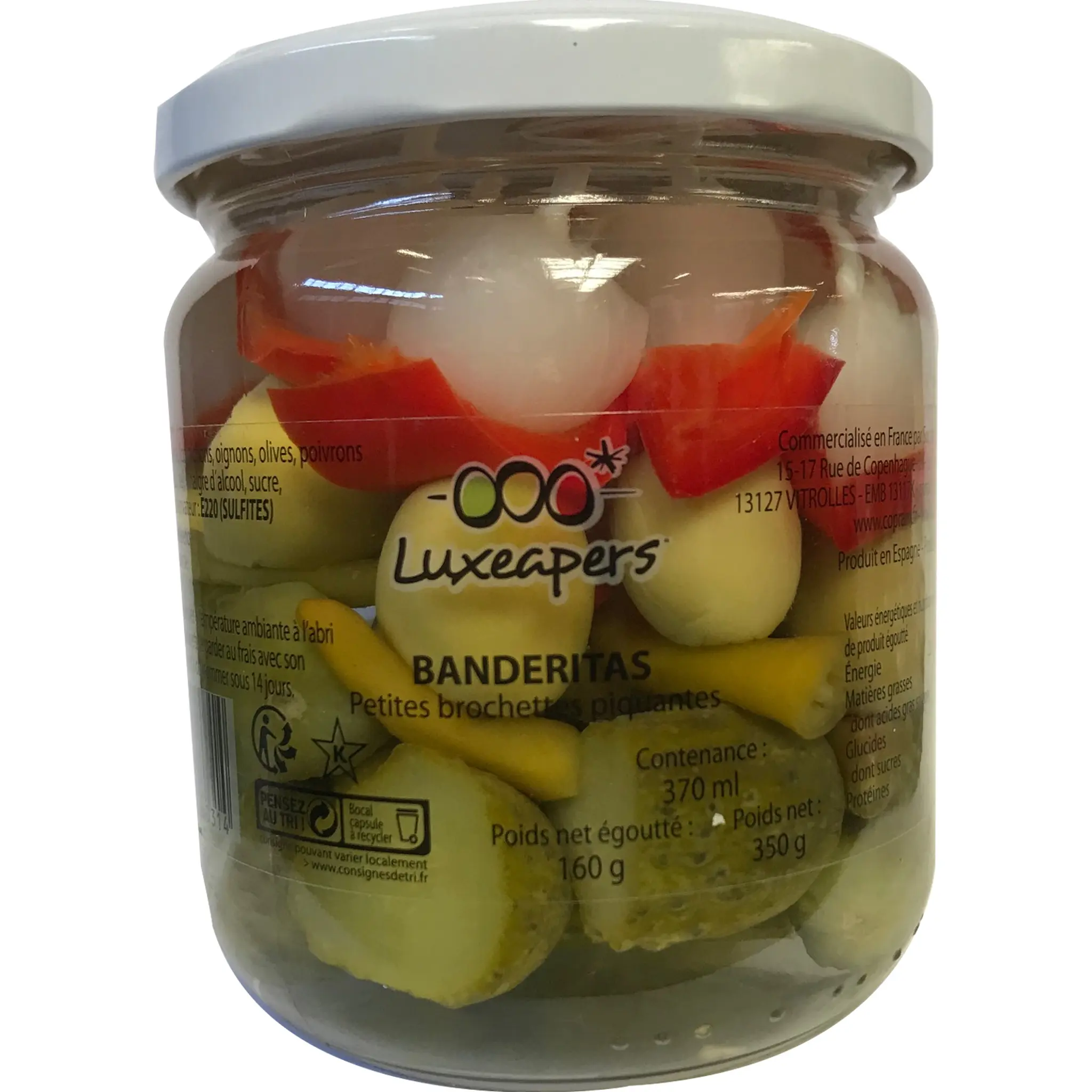 LUXEAPERS Banderitas petites brochettes piquantes