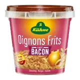 KUHNE Oignons frits goût bacon