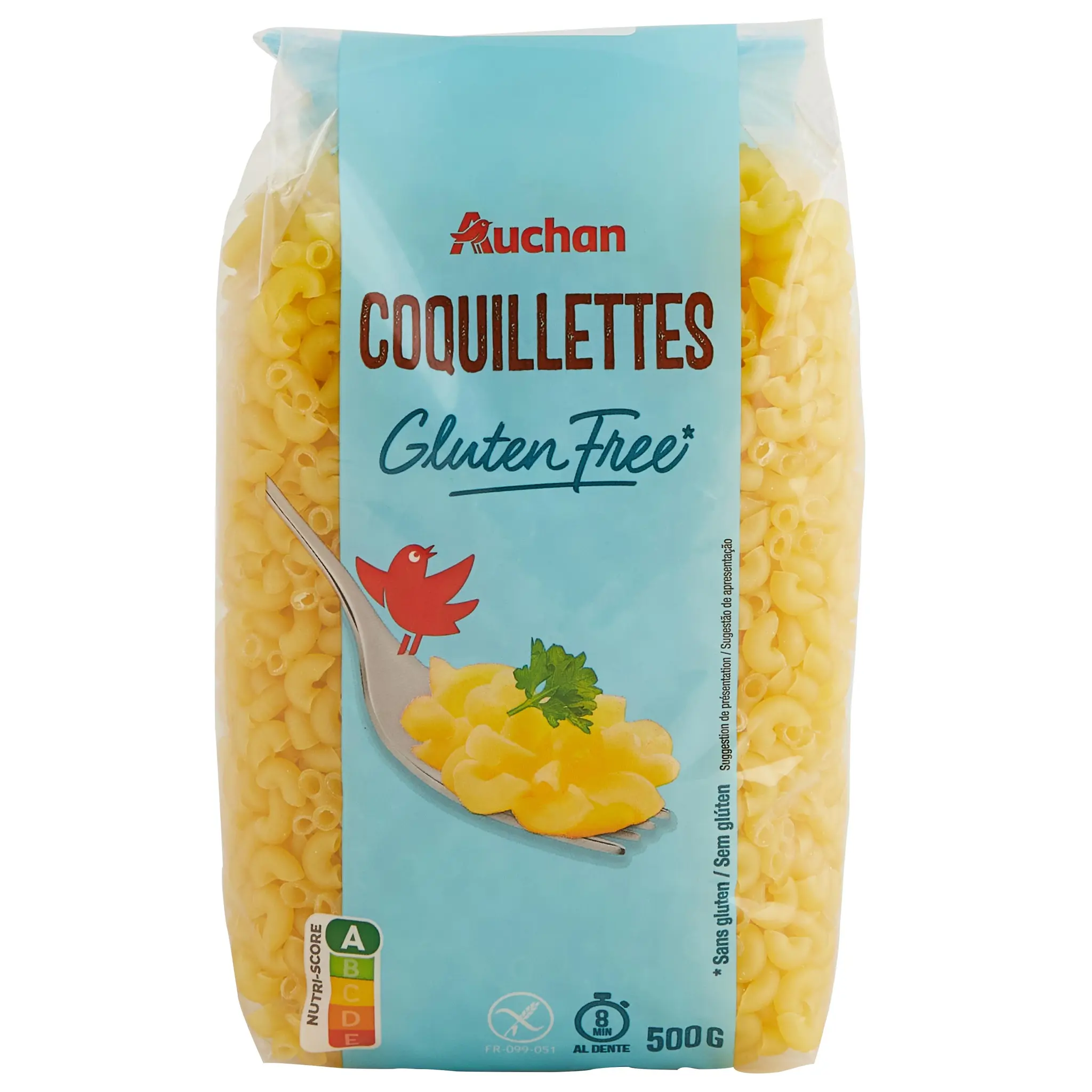 AUCHAN Coquillettes sans gluten