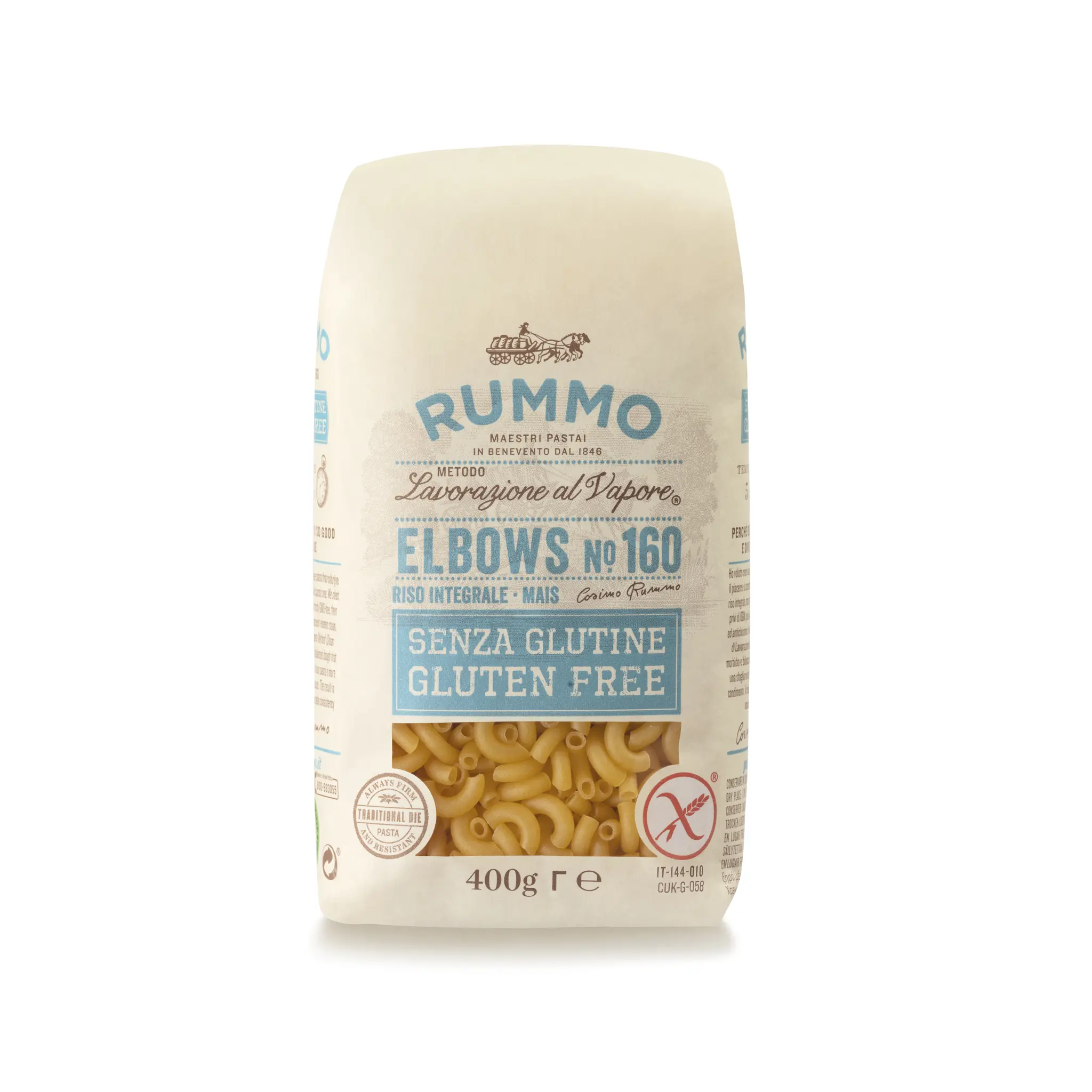 RUMMO Coquillettes elbows n160 sans gluten