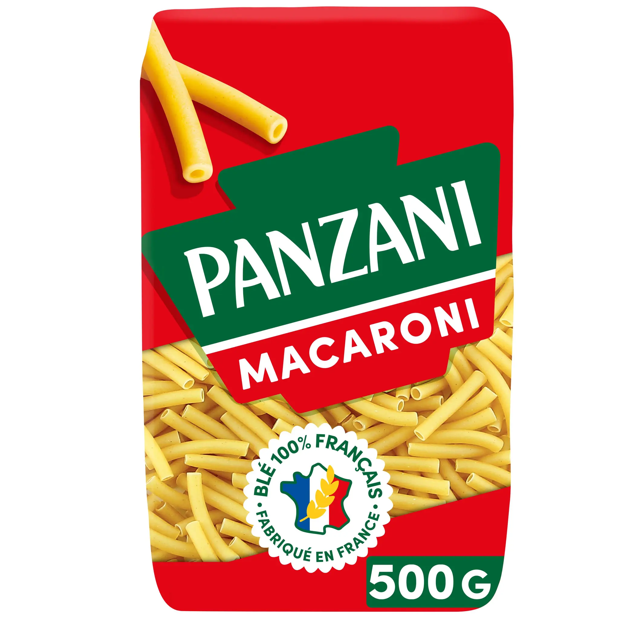 PANZANI Macaroni blé français
