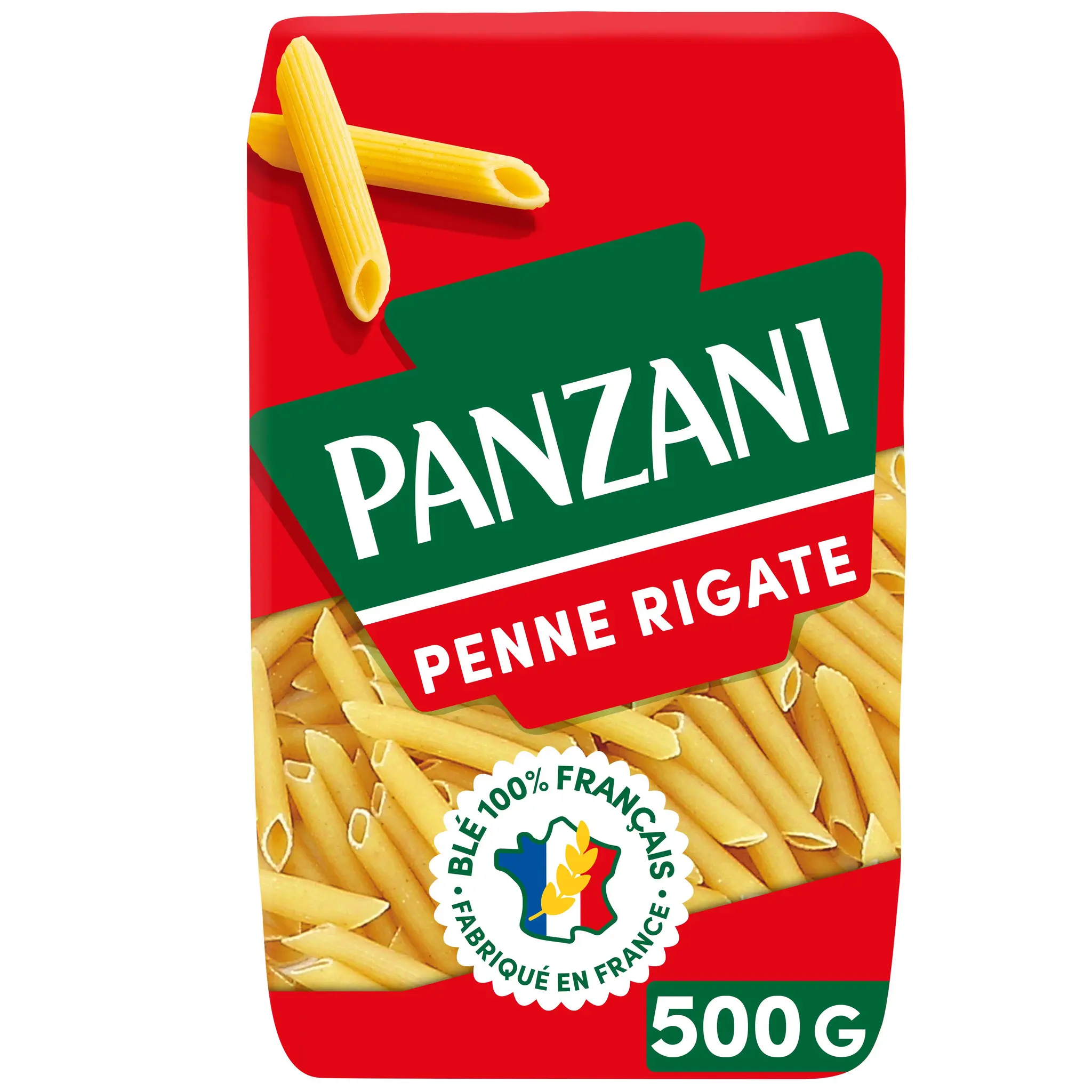 PANZANI Penne rigate blé français