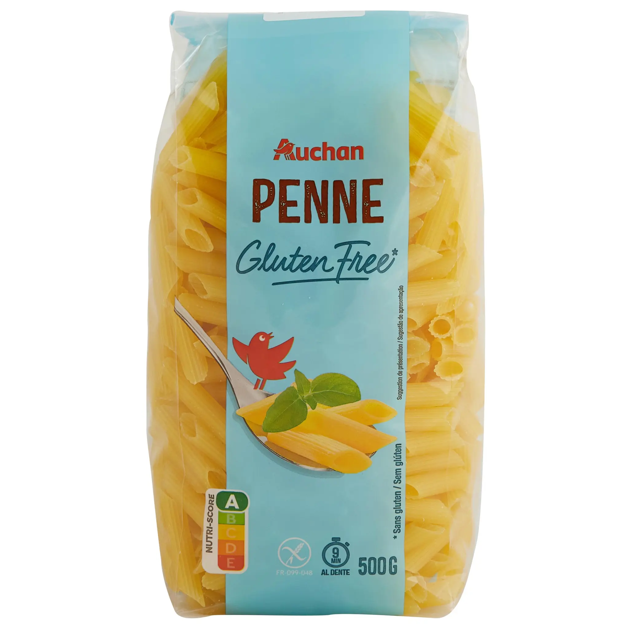 AUCHAN Penne de maïs et riz sans gluten