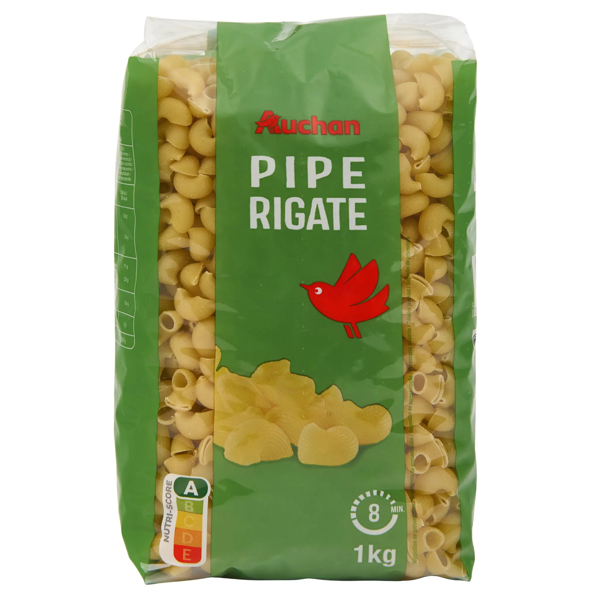 AUCHAN Pipe rigate