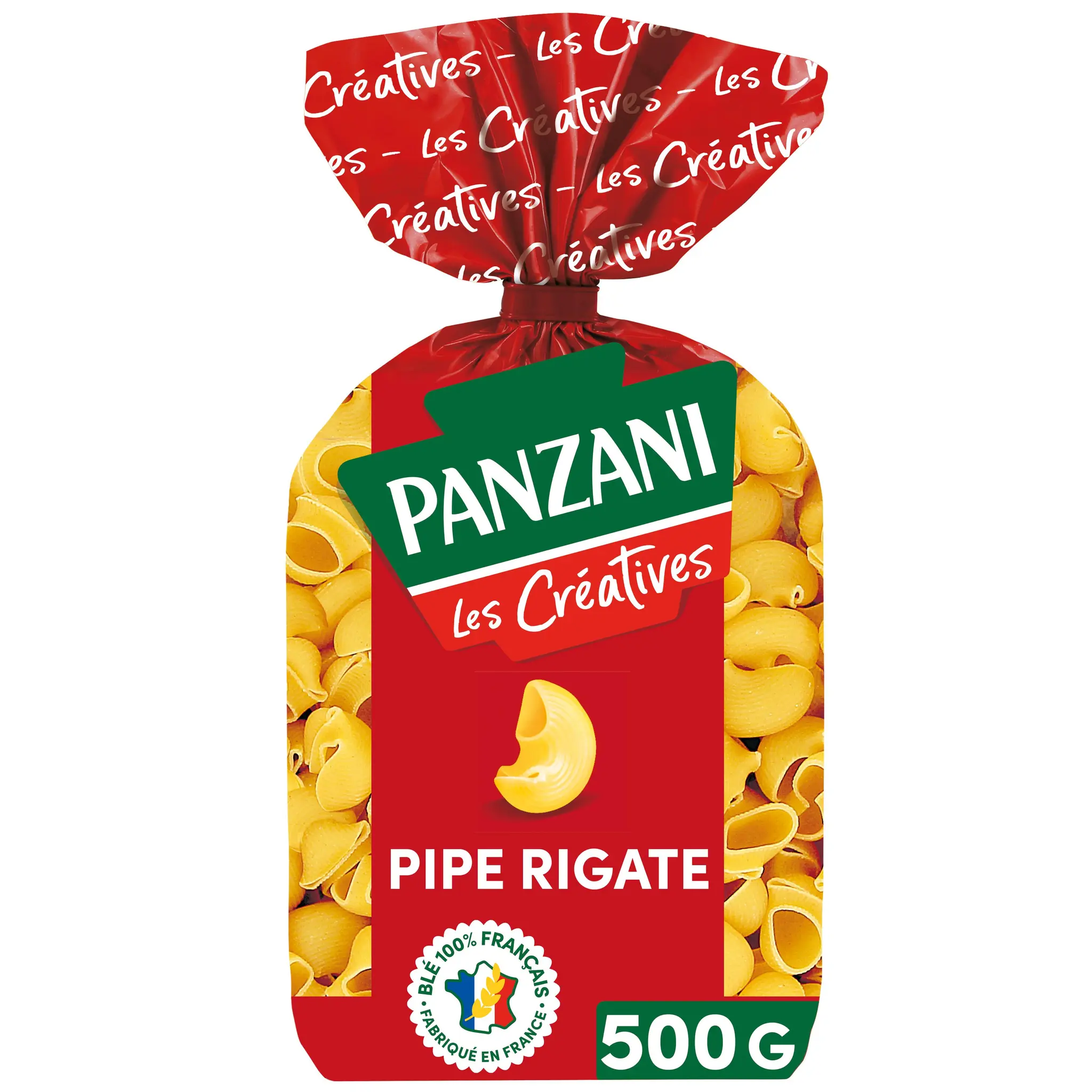 PANZANI Pipe rigate blé français