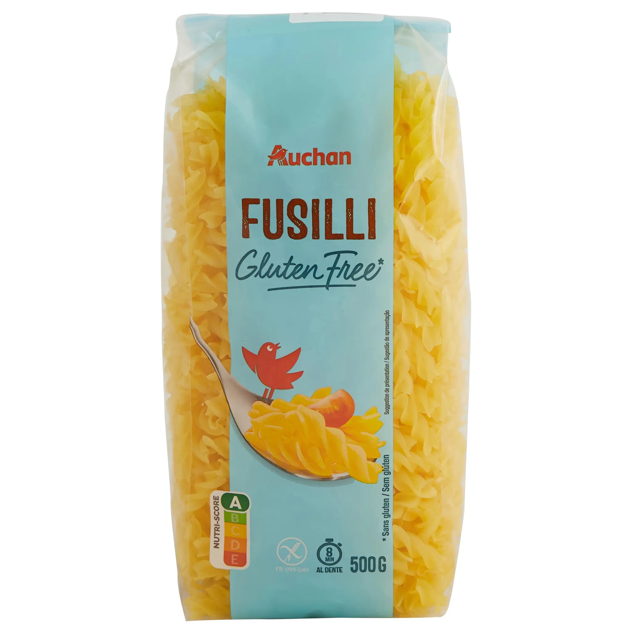 AUCHAN Fusilli sans gluten