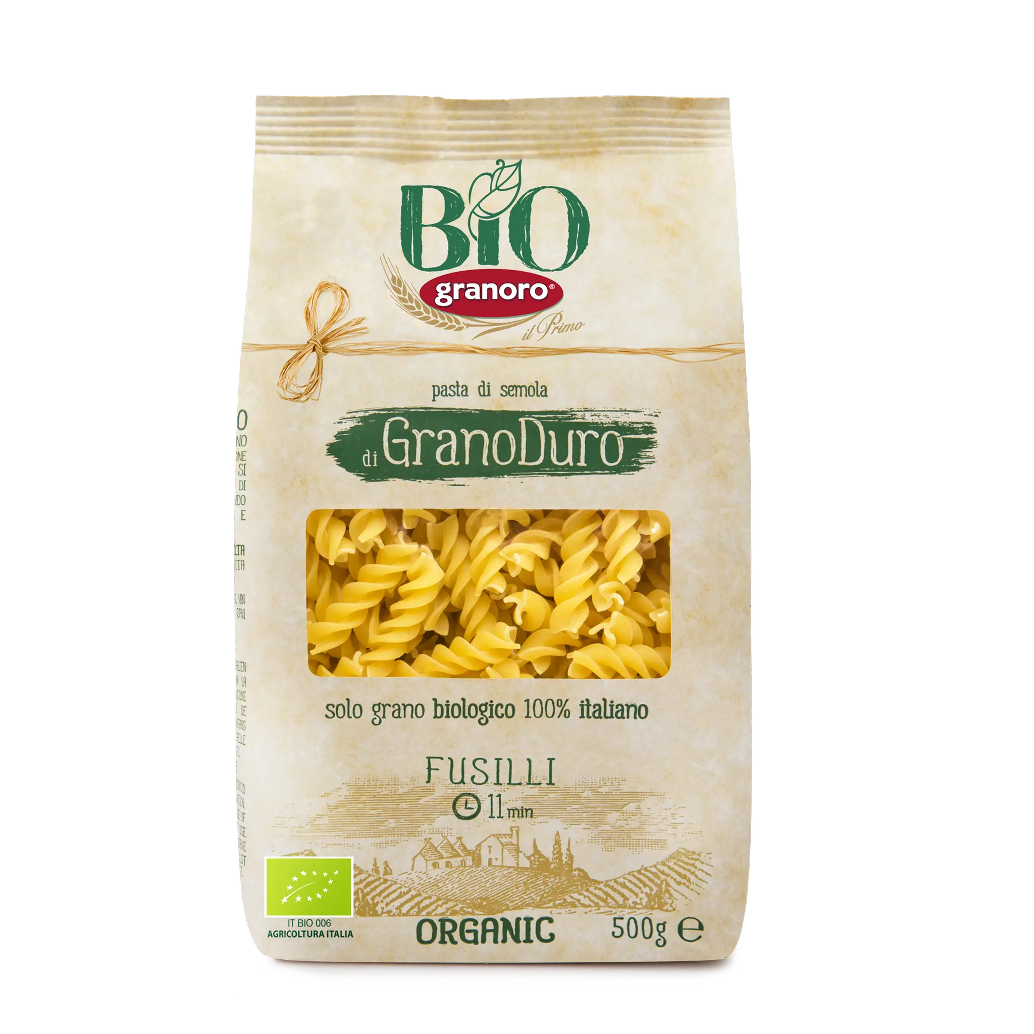 GRANORO Granoduro fusilli bio