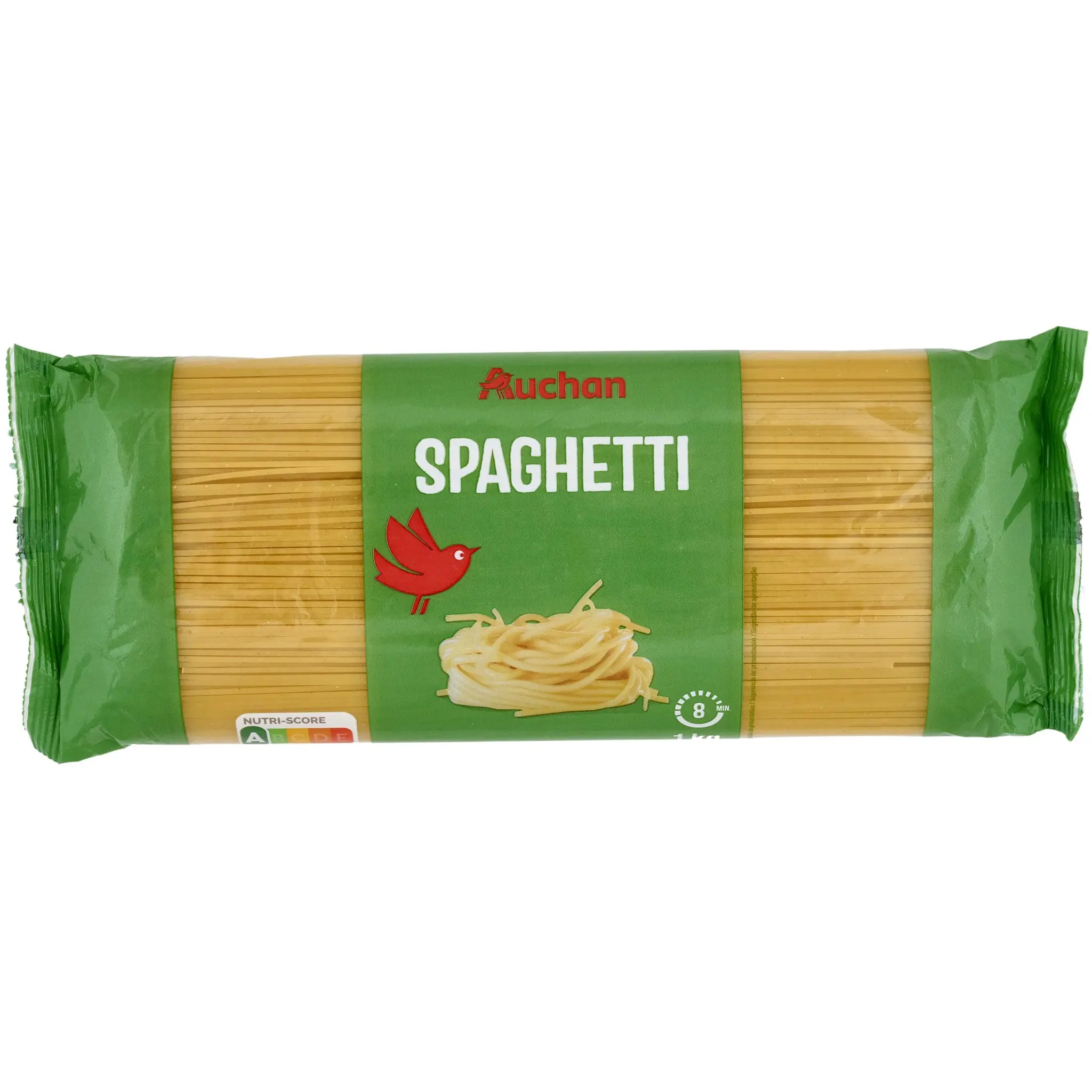 AUCHAN Spaghetti de qualité supérieure