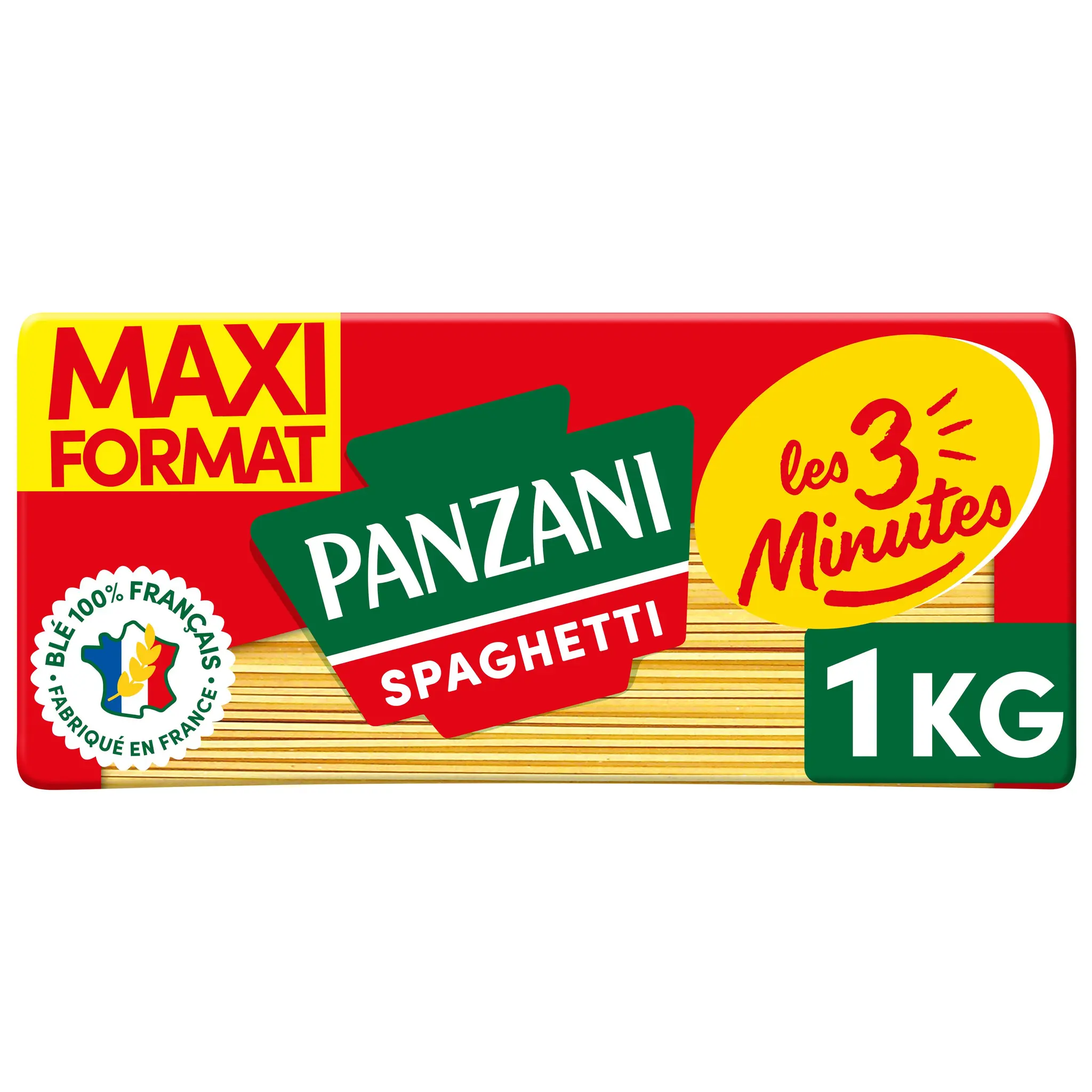 PANZANI Spaghetti cuisson rapide 3min