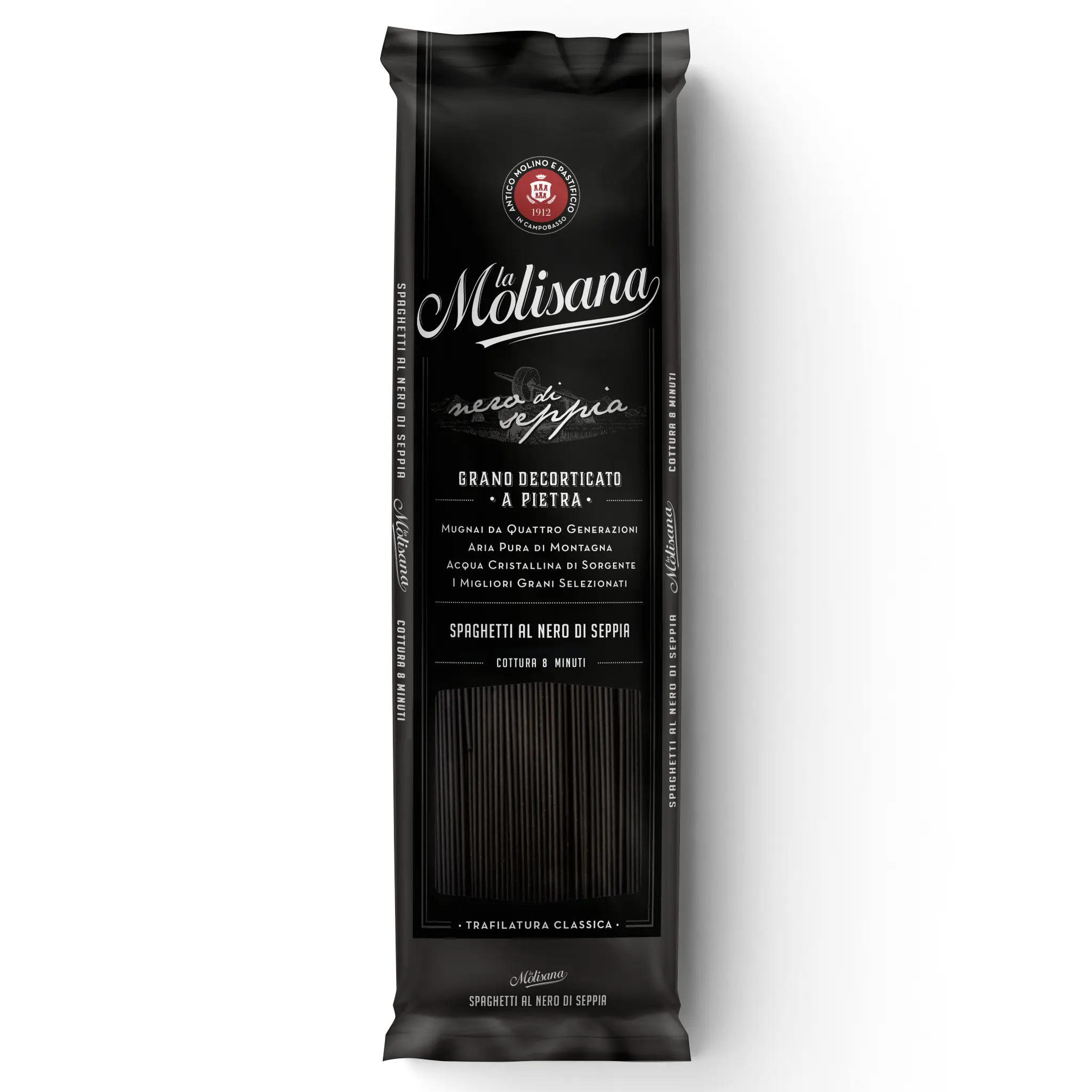 LA MOLISANA Spaghetti à l'encre de seiche