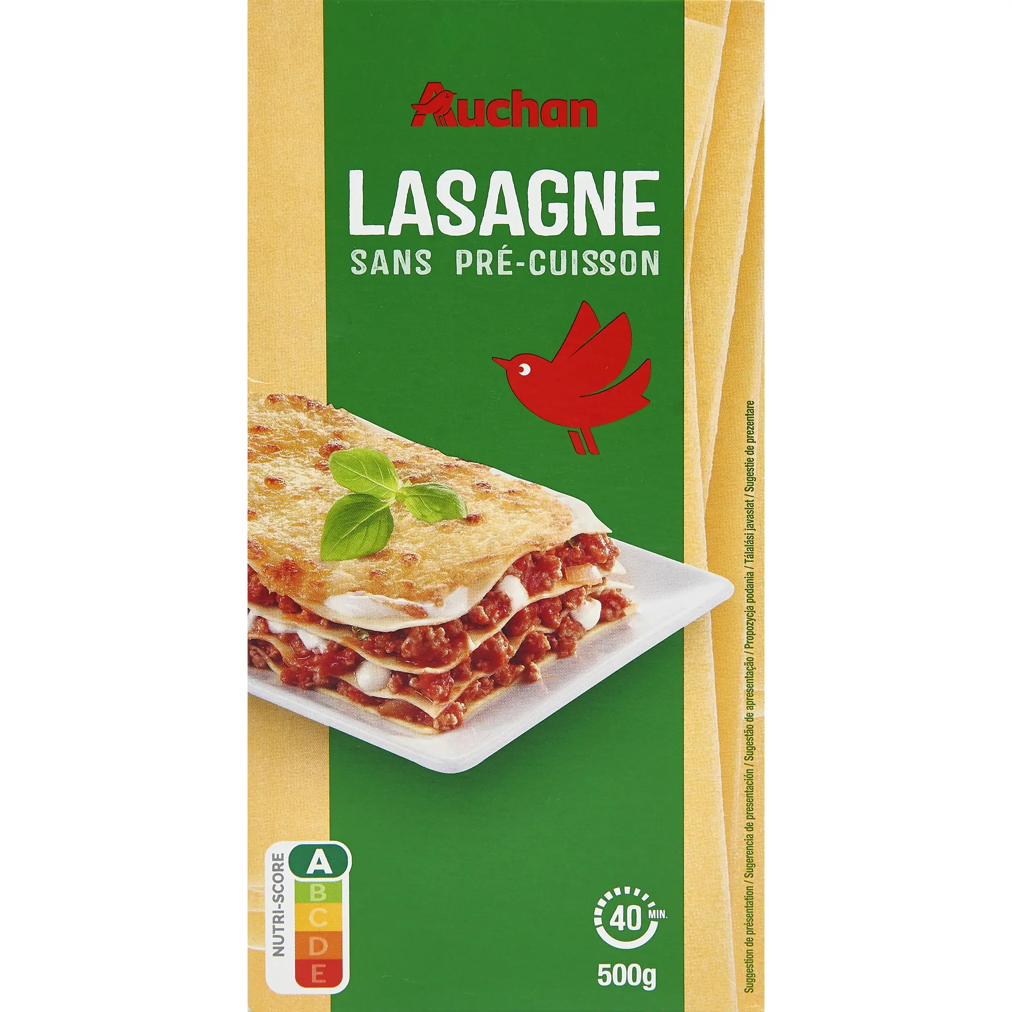 AUCHAN Lasagne