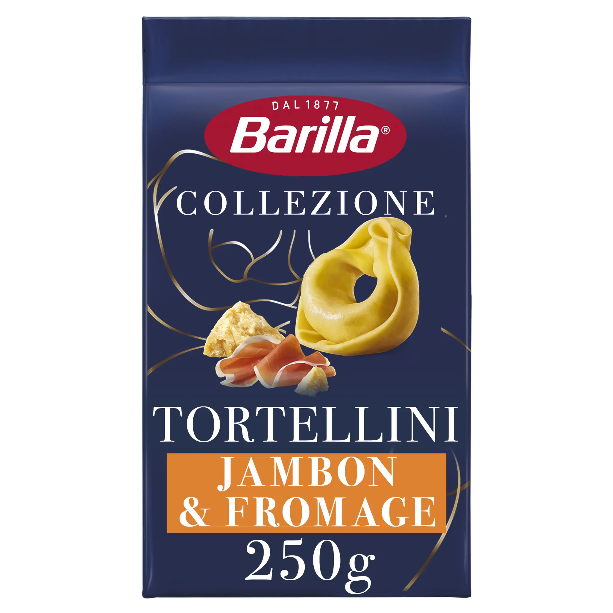 BARILLA Tortellini jambon fromage Collezione