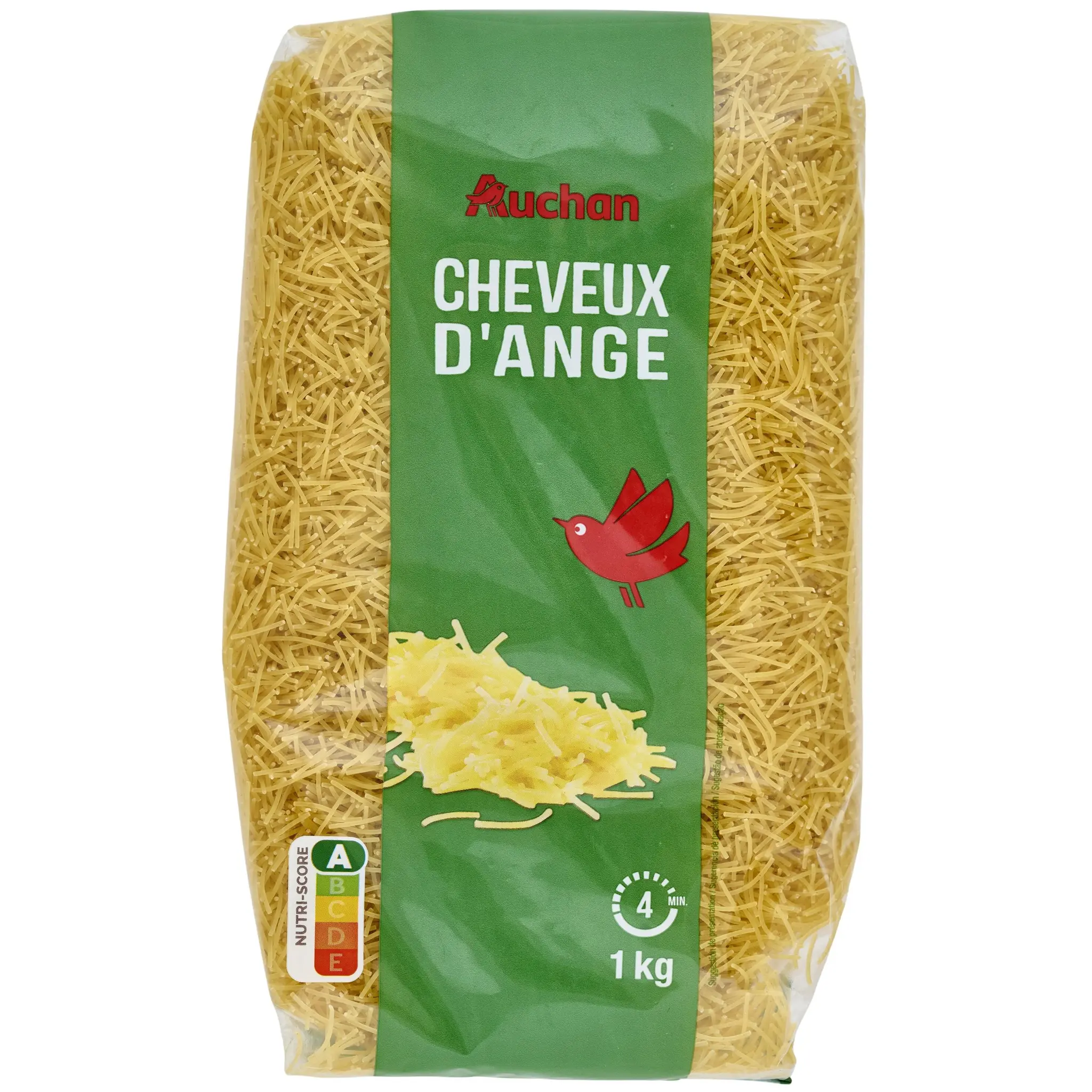 AUCHAN Cheveux d'ange cuisson rapide 3min