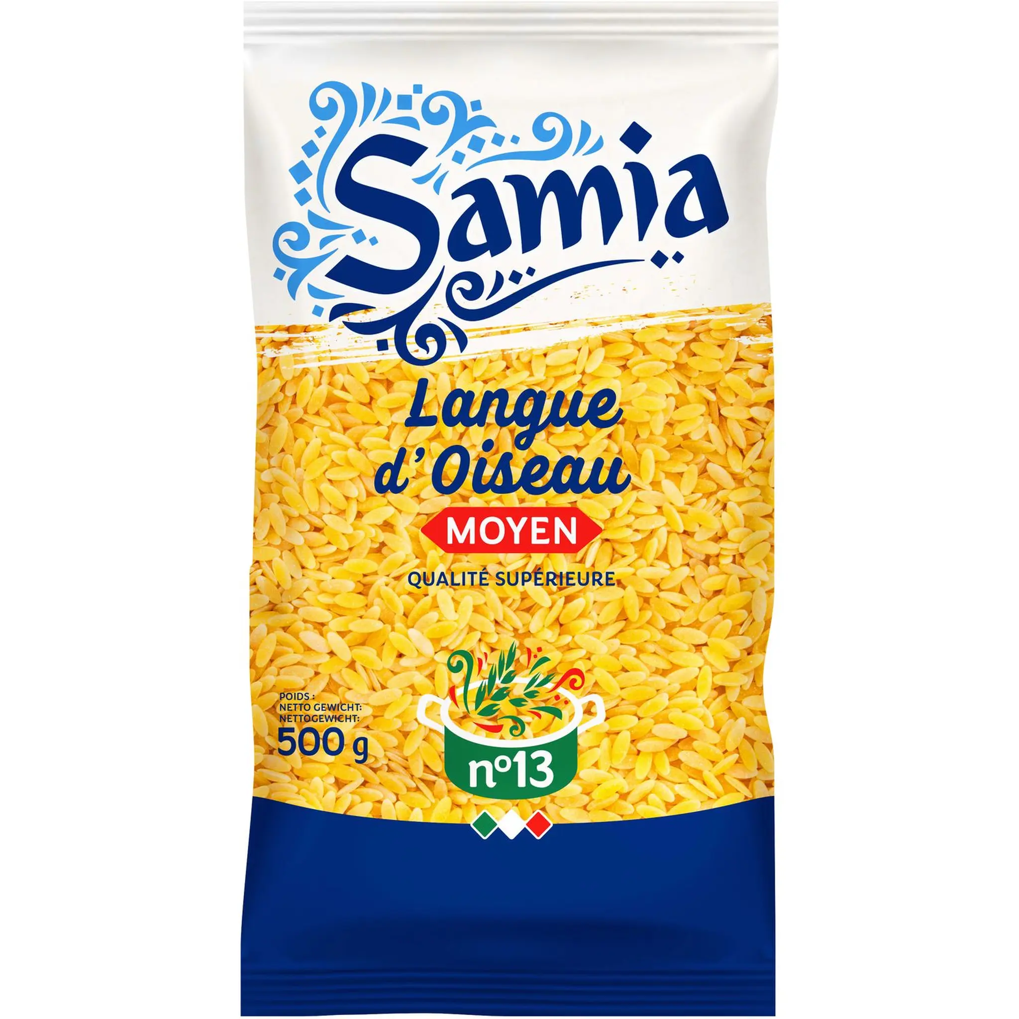 SAMIA Pâtes grana di riso n°13
