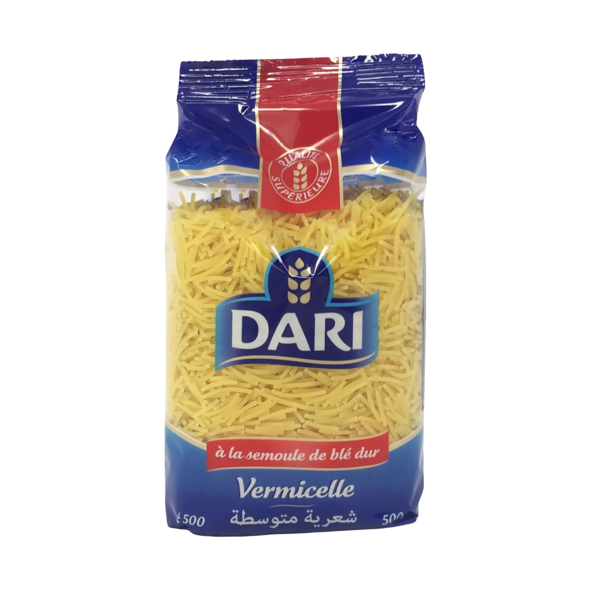 DARI Pâtes vermicelles à la semoule blé dur