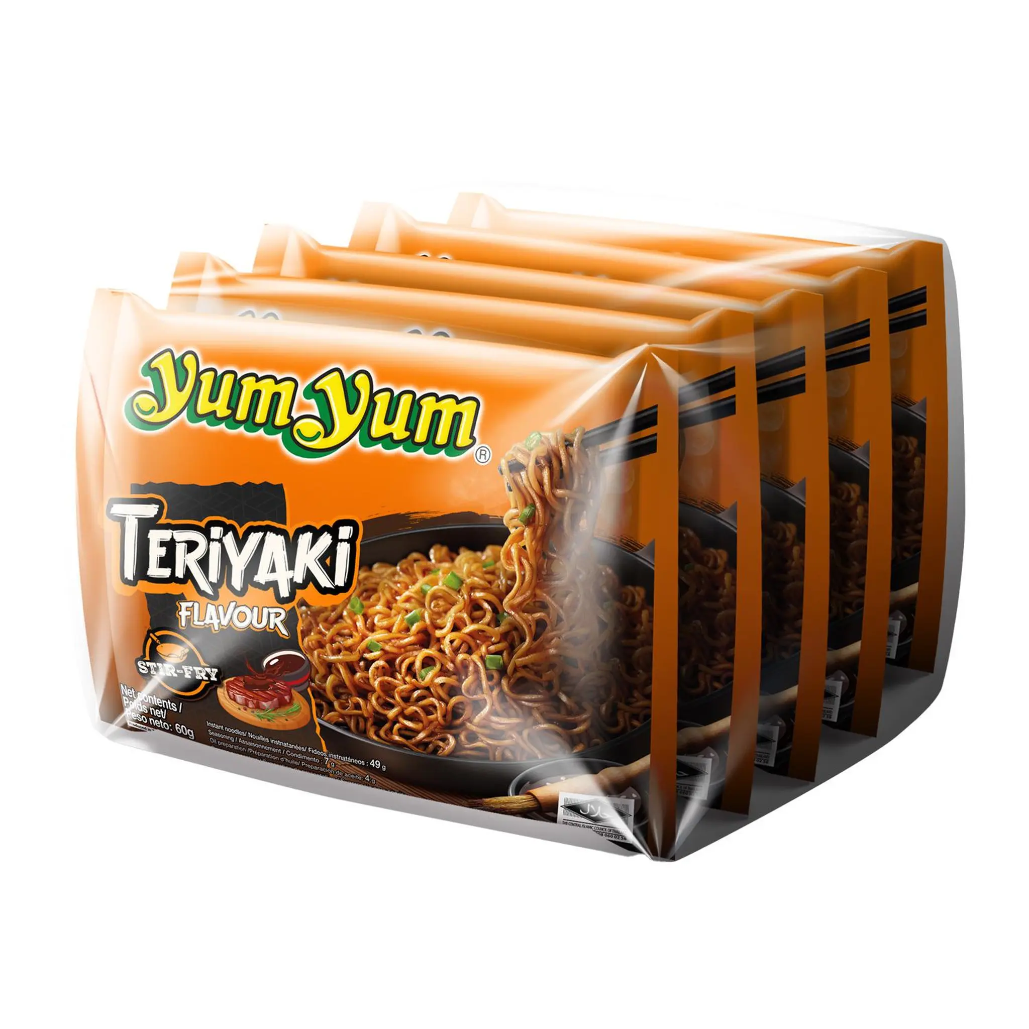 YUM YUM Nouilles instantanées saveur teriyaki
