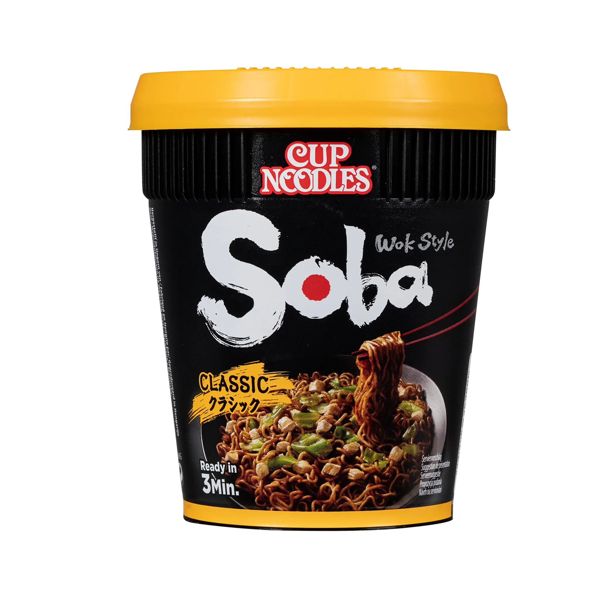NISSIN Cup nouilles soba classique prêt en 3 min