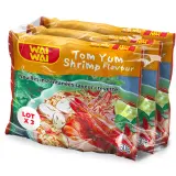 WAI WAI Nouilles asiatiques instantanées saveur crevettes sachets
