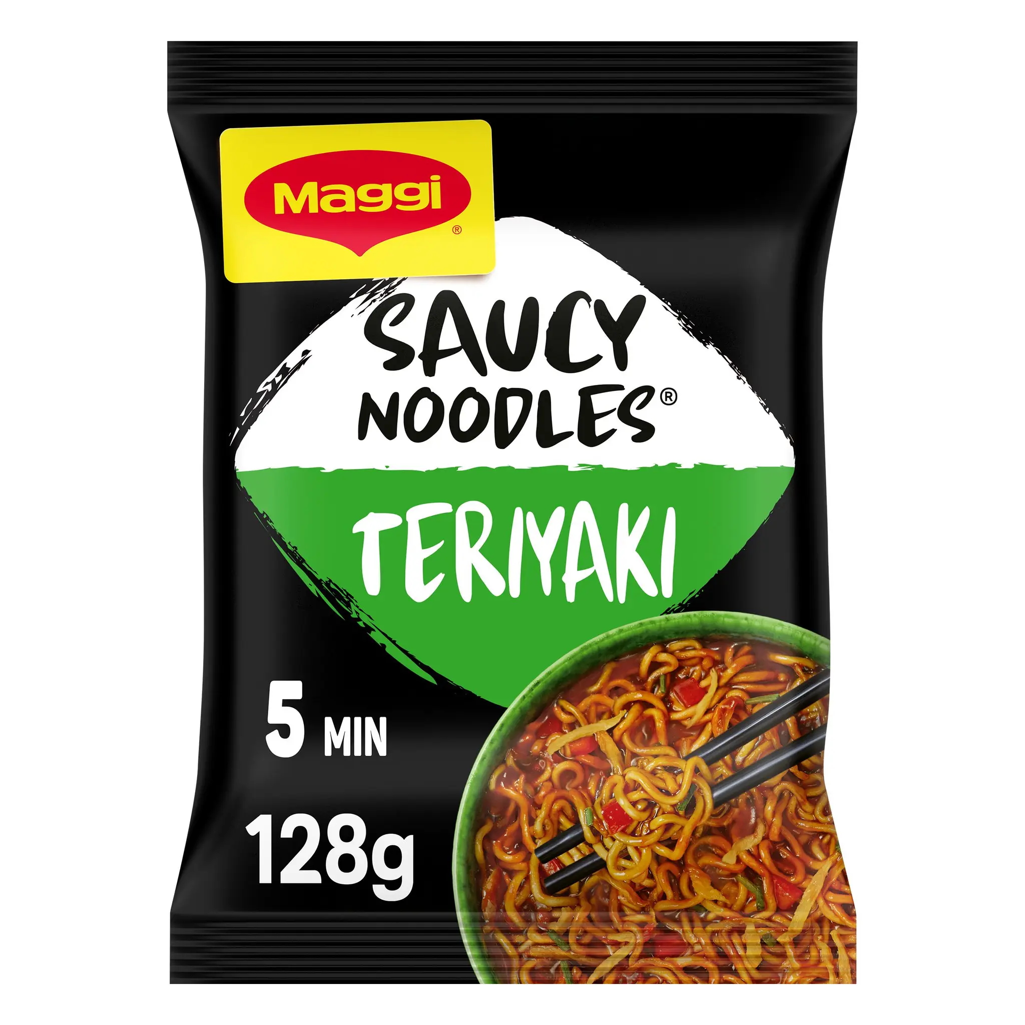 MAGGI Nouille instantanée japonaise saveur Teriyaki Saucy Noodles
