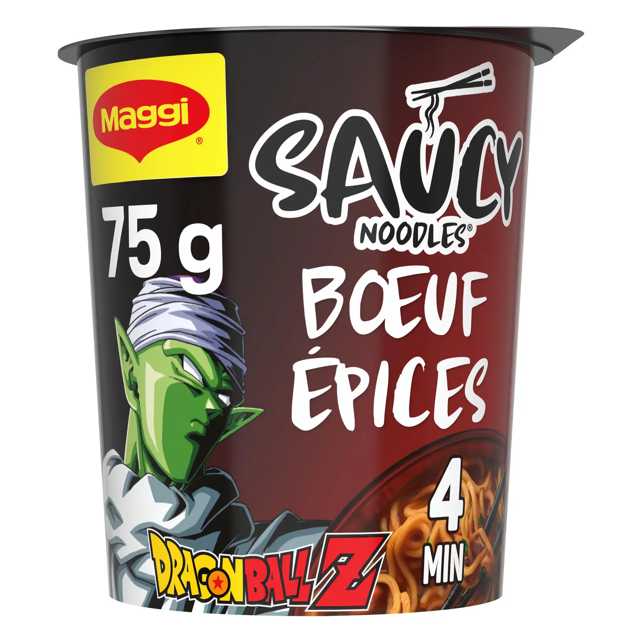 MAGGI Saucy Noodles nouilles saveur boeuf epices