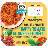 LIV HAPPY FOOD HappyVore Spaghetti konjac happy tomato aux allumettes fumées