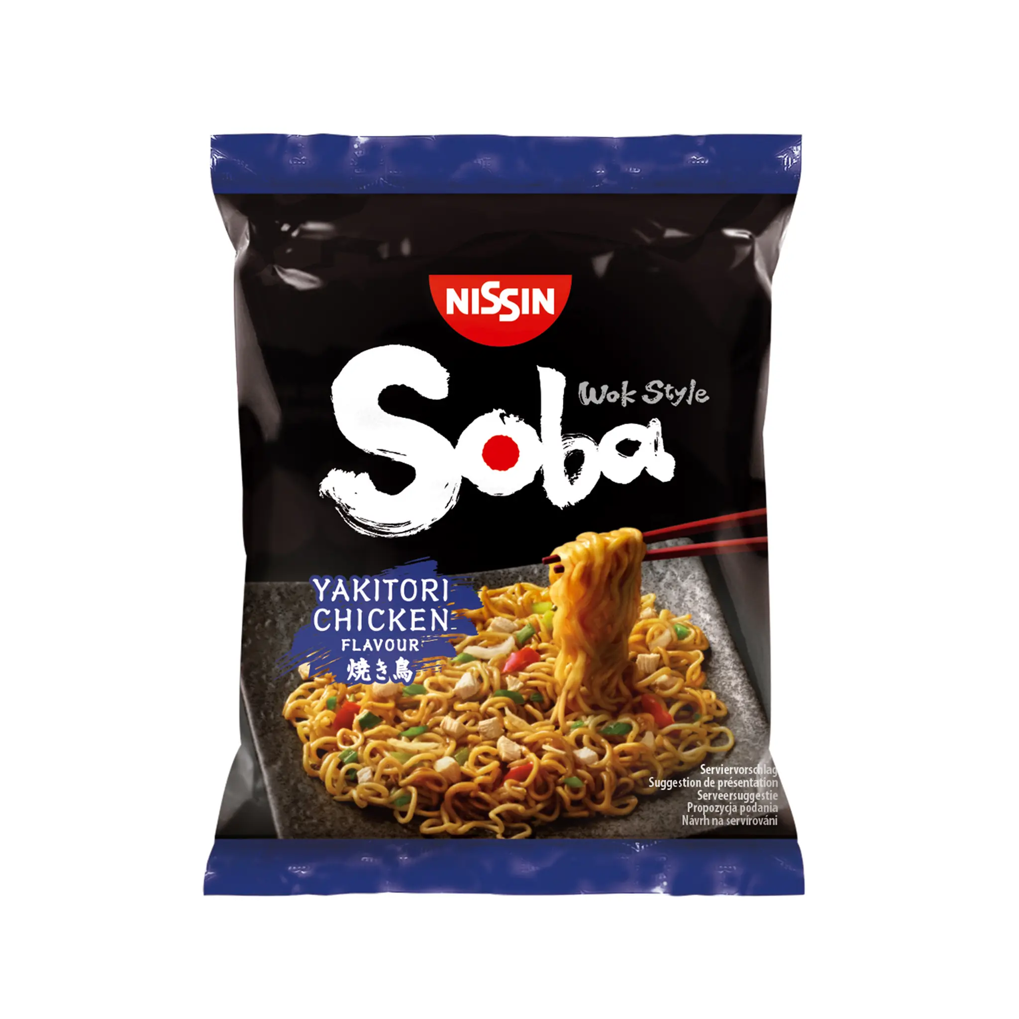 NISSIN Soba saveur poulet yakitori en sachet
