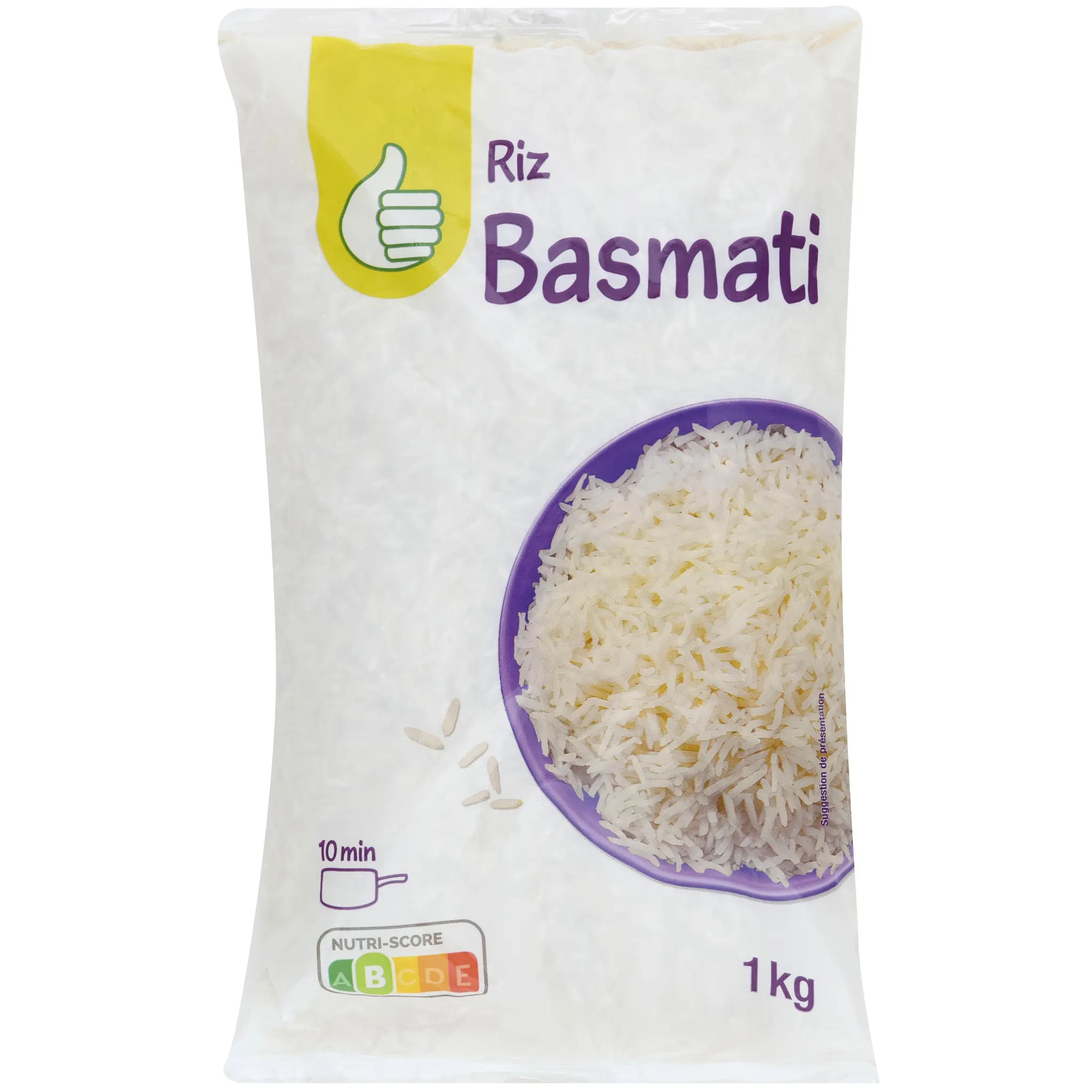 AUCHAN Riz basmati
