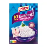 LUSTUCRU Riz basmati long grain naturellement parfumé