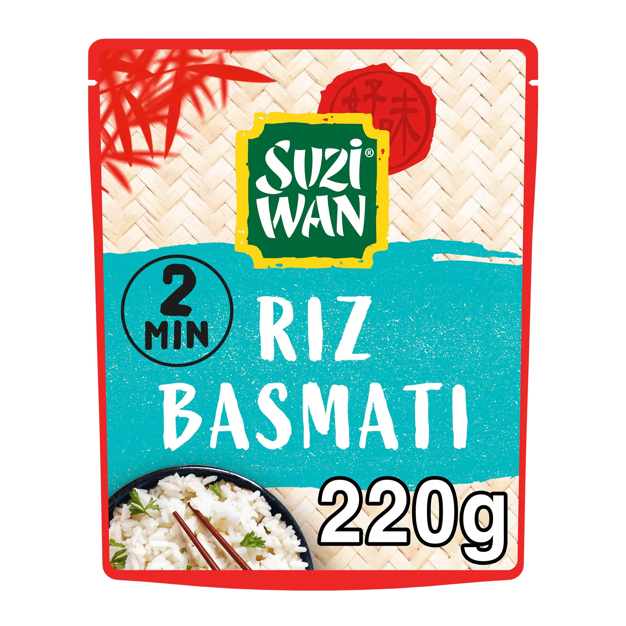 SUZI WAN Riz basmati micro ondable