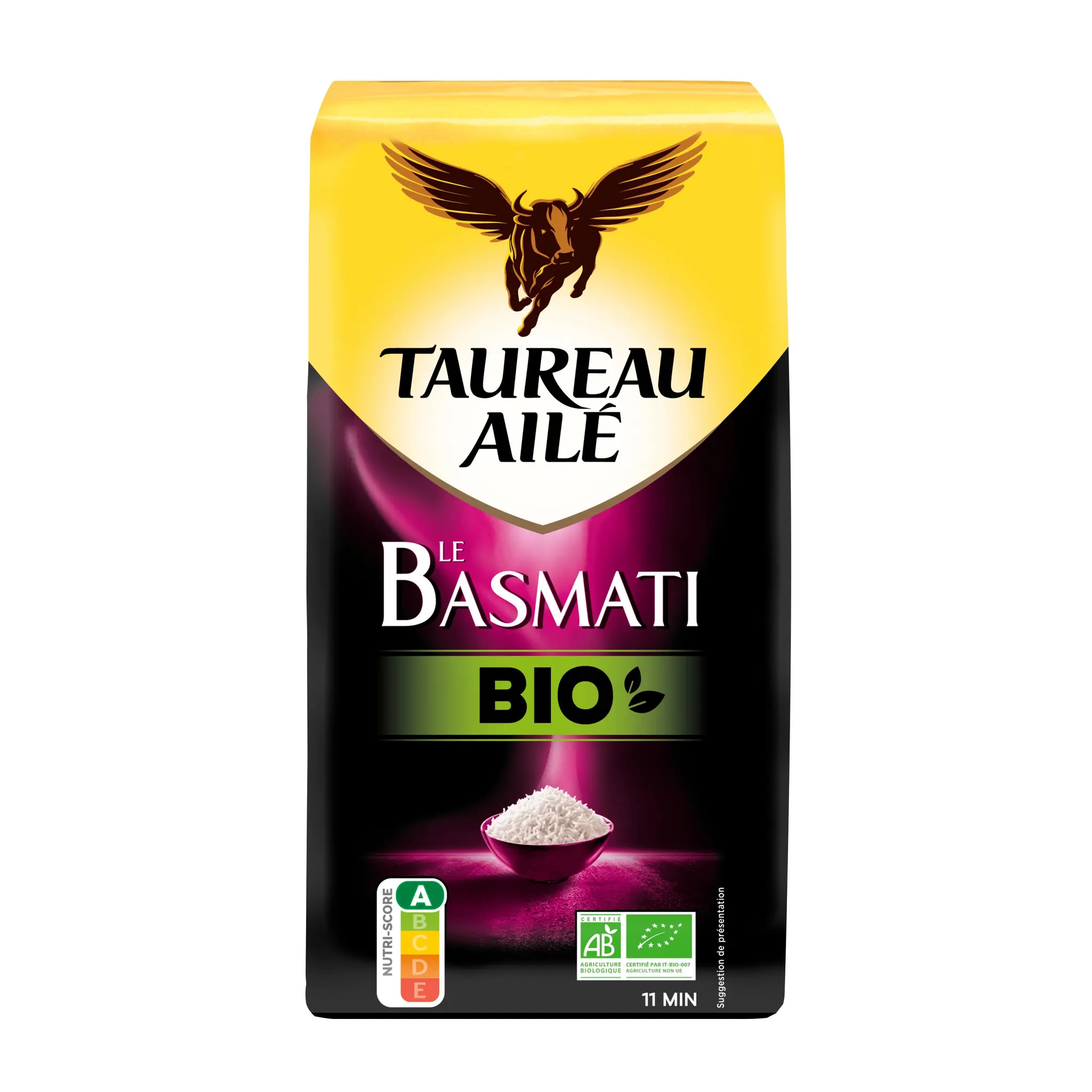 TAUREAU AILE Riz basmati bio