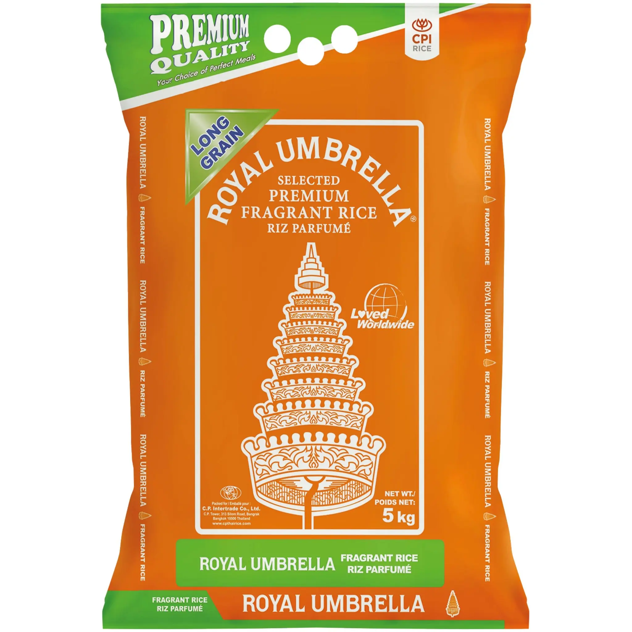 ROYAL UMBRELLA Riz long parfumé