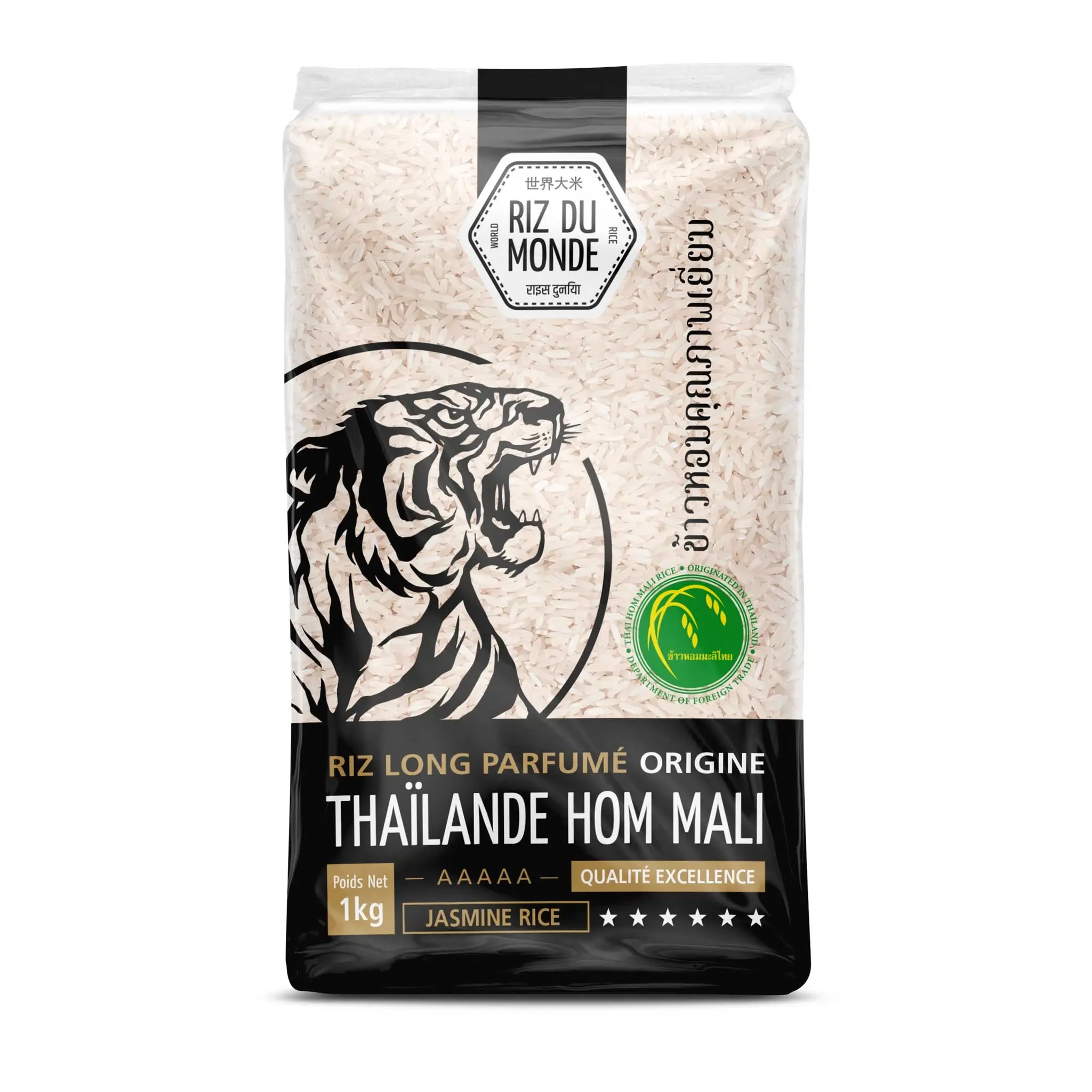 RIZ DU MONDE Riz long parfumé Thaï Hom Mali
