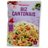 AUCHAN Riz cantonais sachet express