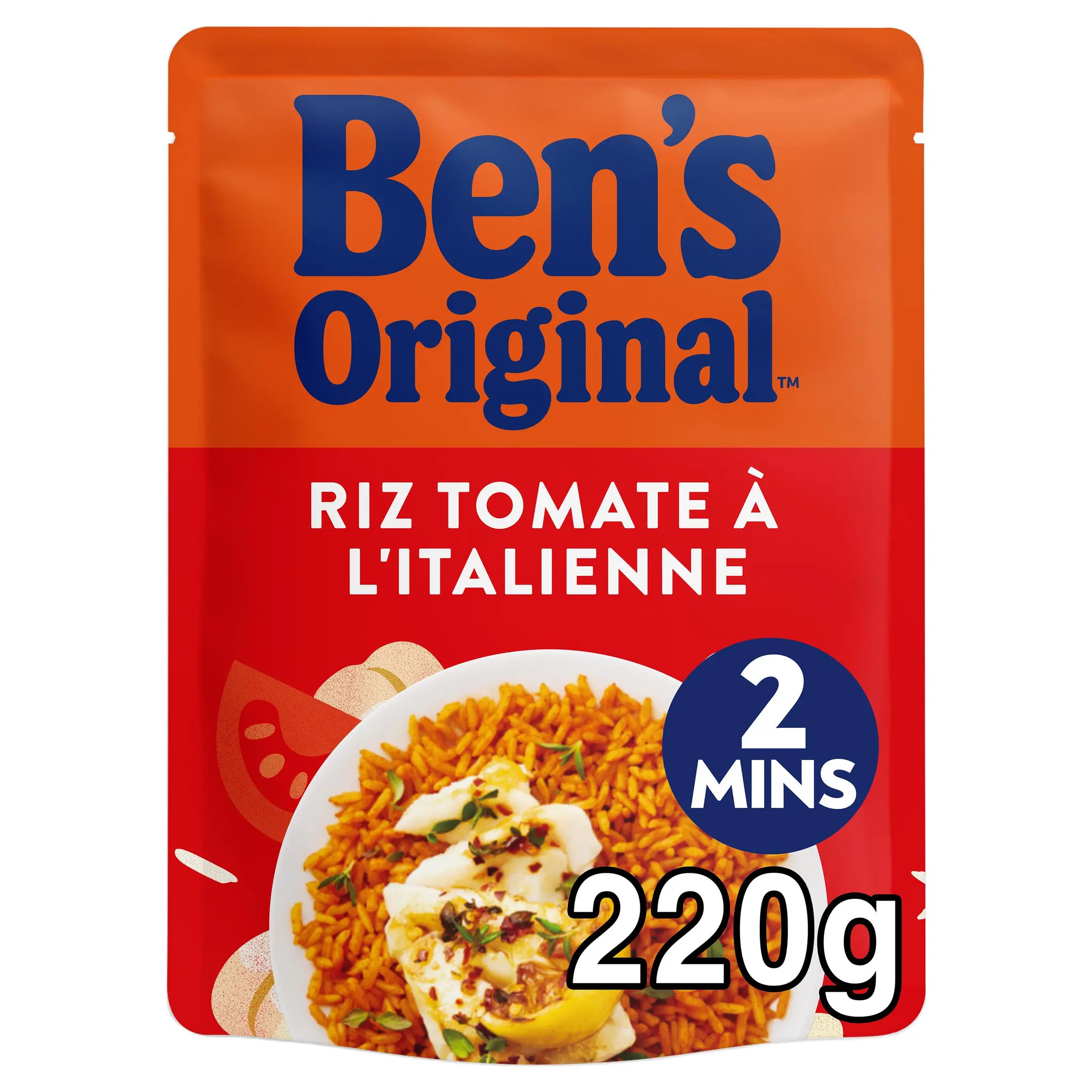 BEN'S ORIGINAL Riz tomate à l'italienne sachet express