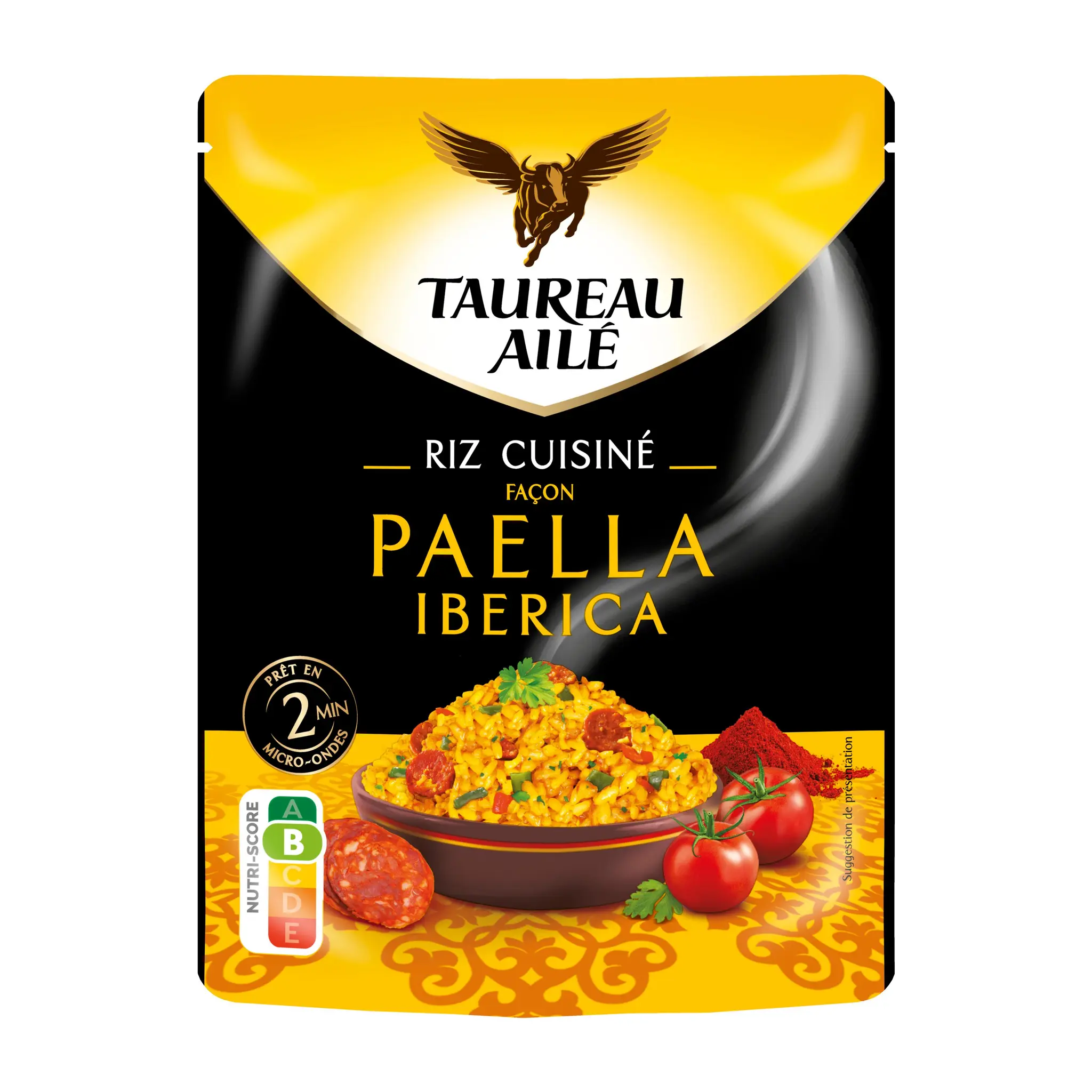 TAUREAU AILE Paella Iberica sachet express