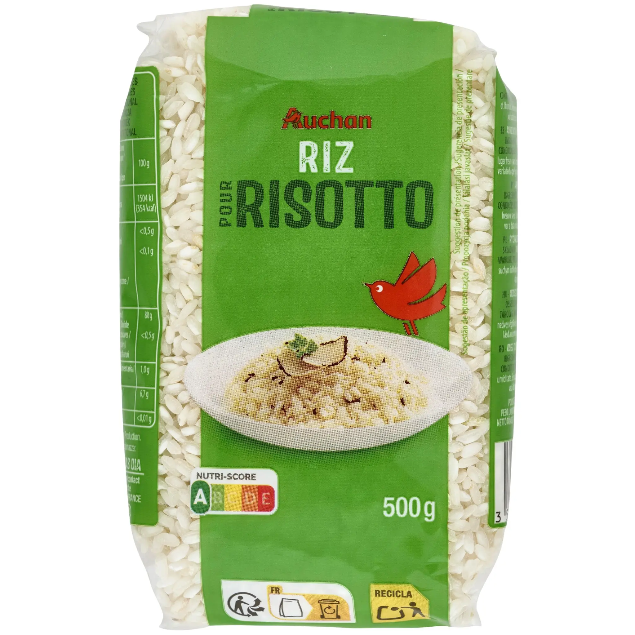 AUCHAN Riz pour risotto