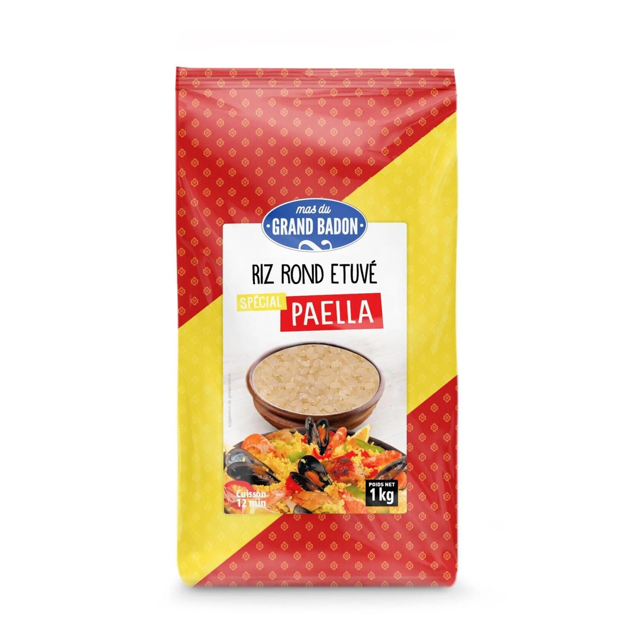 GRAND BADON Riz rond étuvé spécial paëlla
