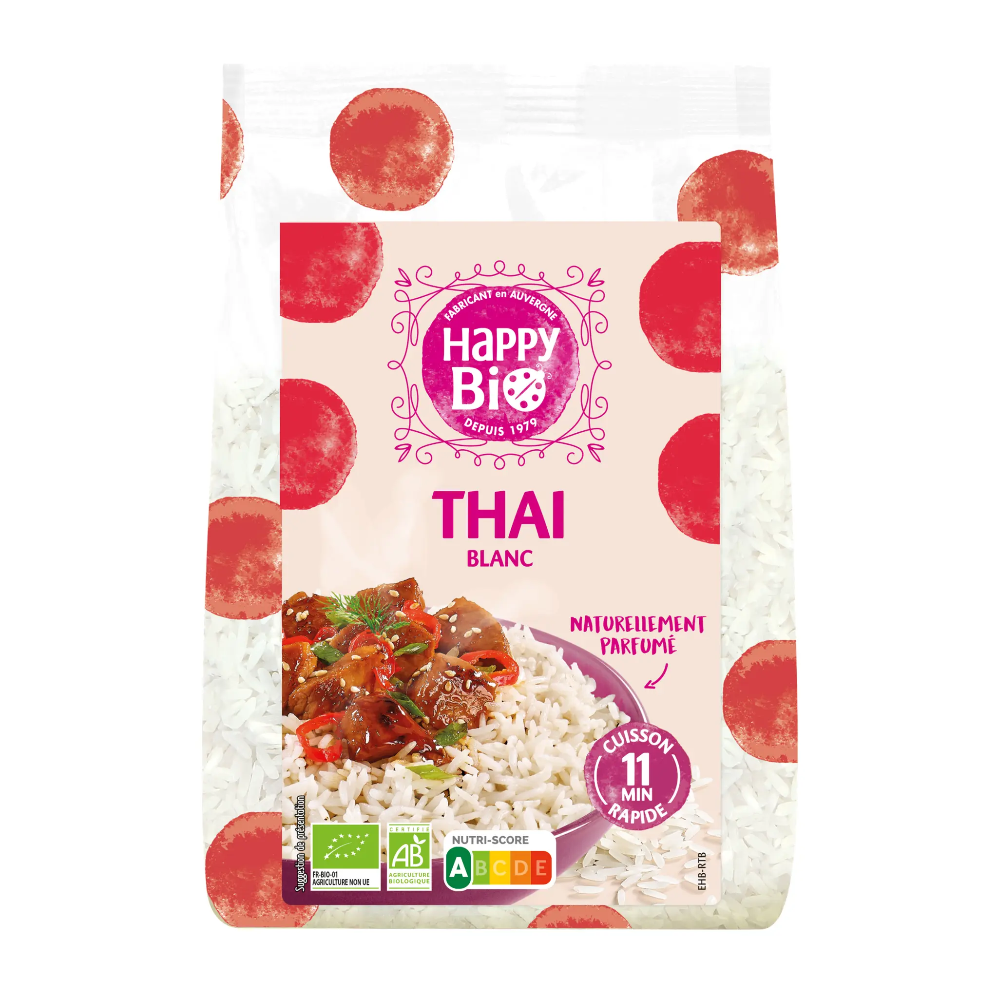 HAPPY BIO Riz blanc Thaï